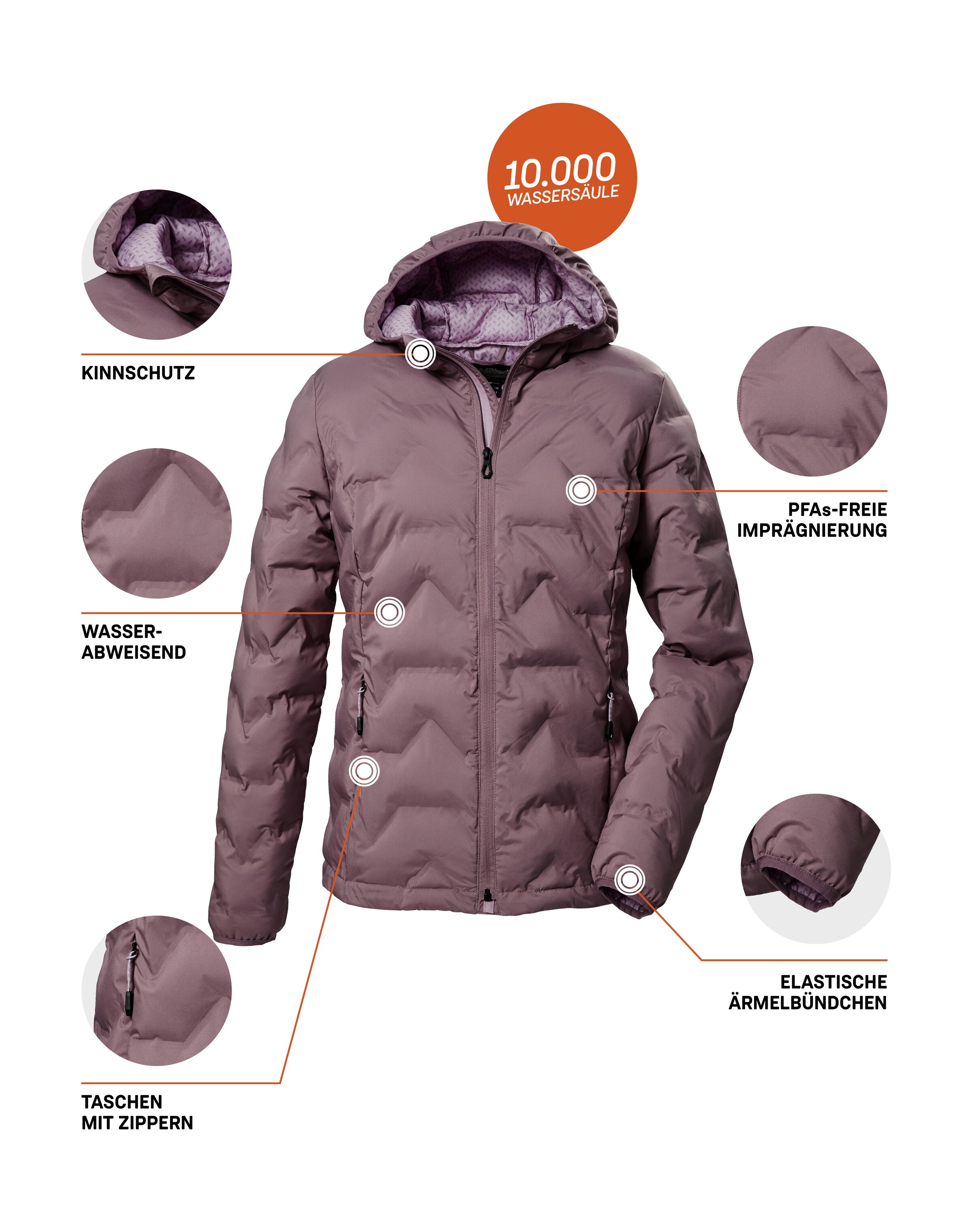 Killtec Steppjacke »KOW 8 WMN QLTD JCKT«