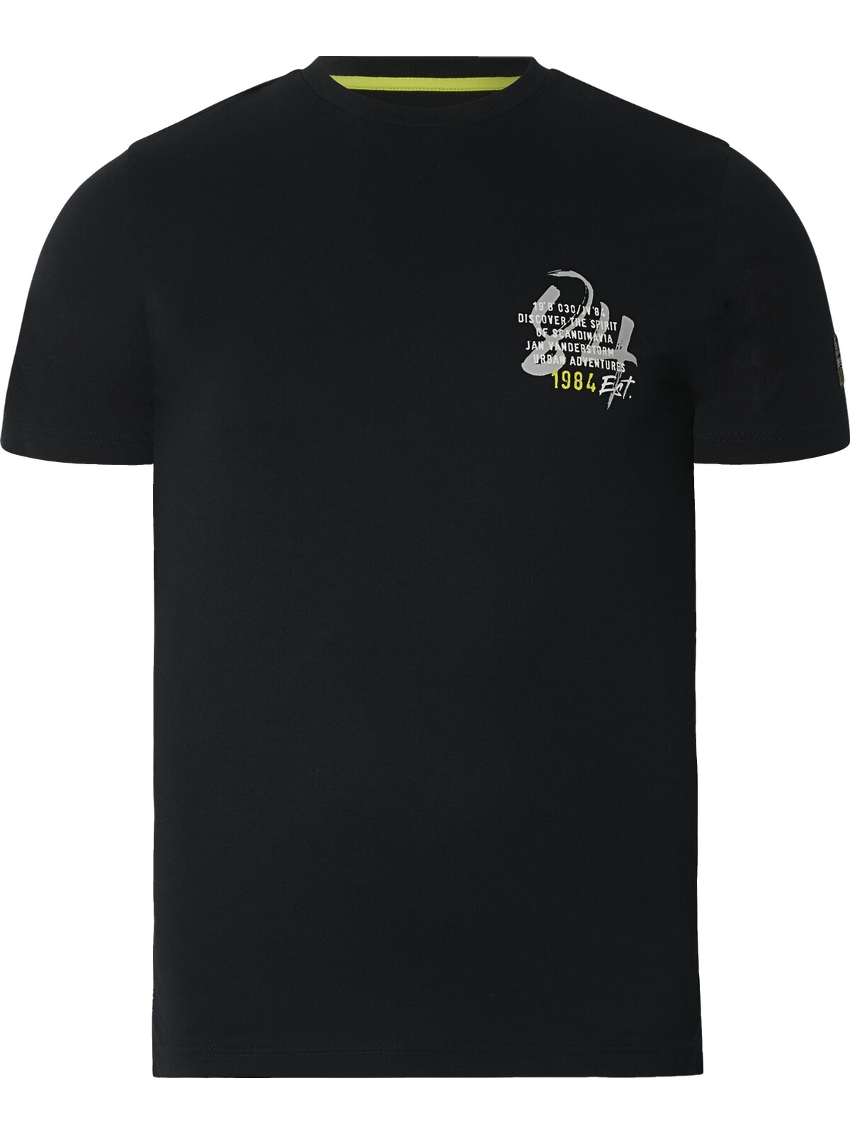 Jan Vanderstorm Rundhalsshirt »Doppelpack T-Shirt ATLE«
