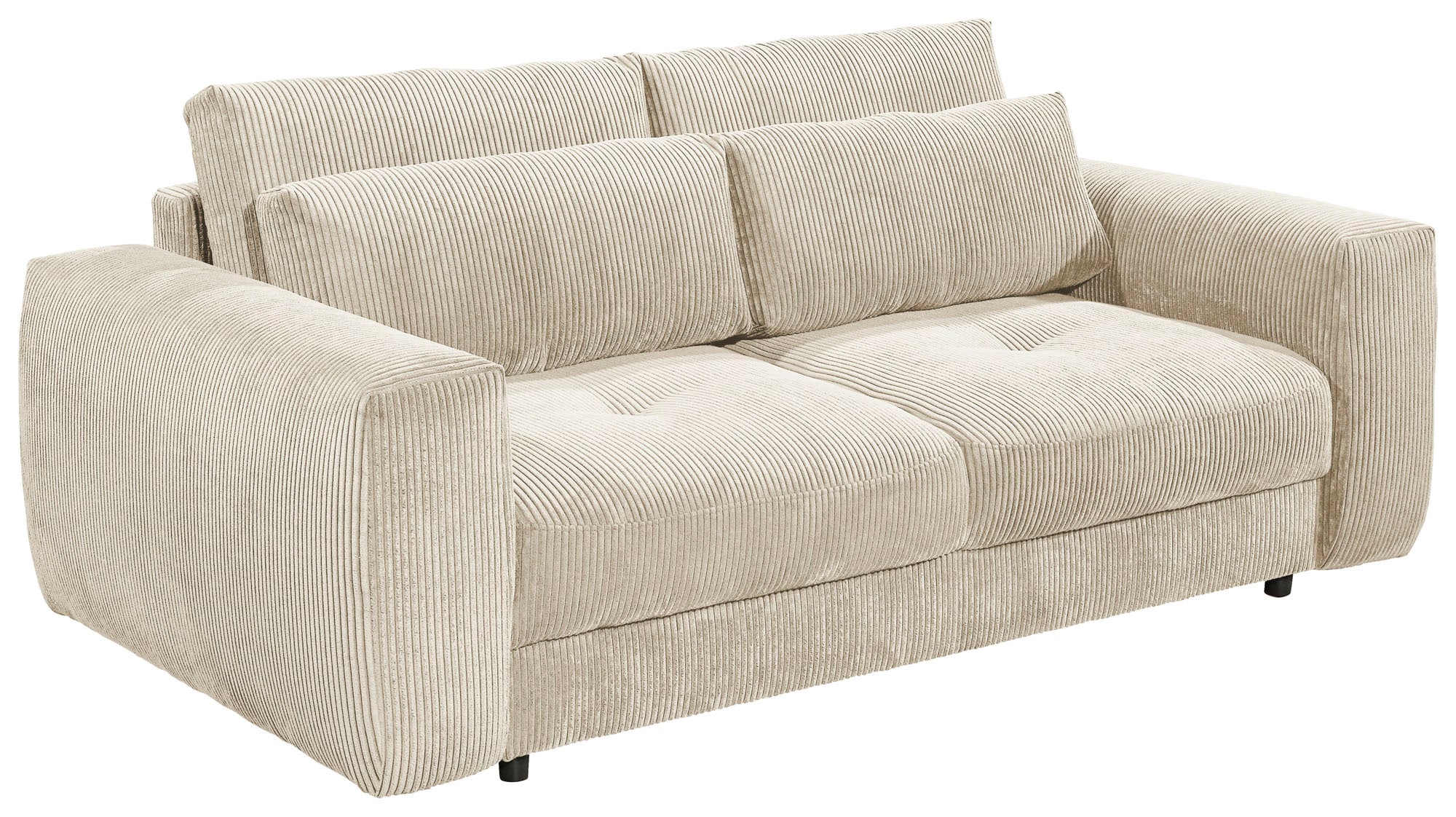 ED EXCITING DESIGN 2-Sitzer »Barura«, Big-Sofa mit 2 Nierenkissen