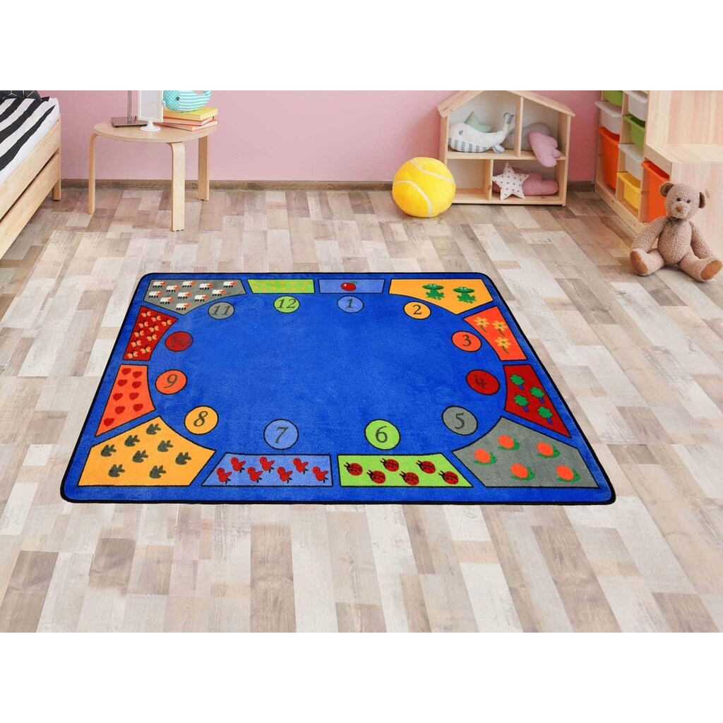 Primaflor-Ideen in Textil Kinderteppich »BILDER & ZAHLEN«, rechteckig