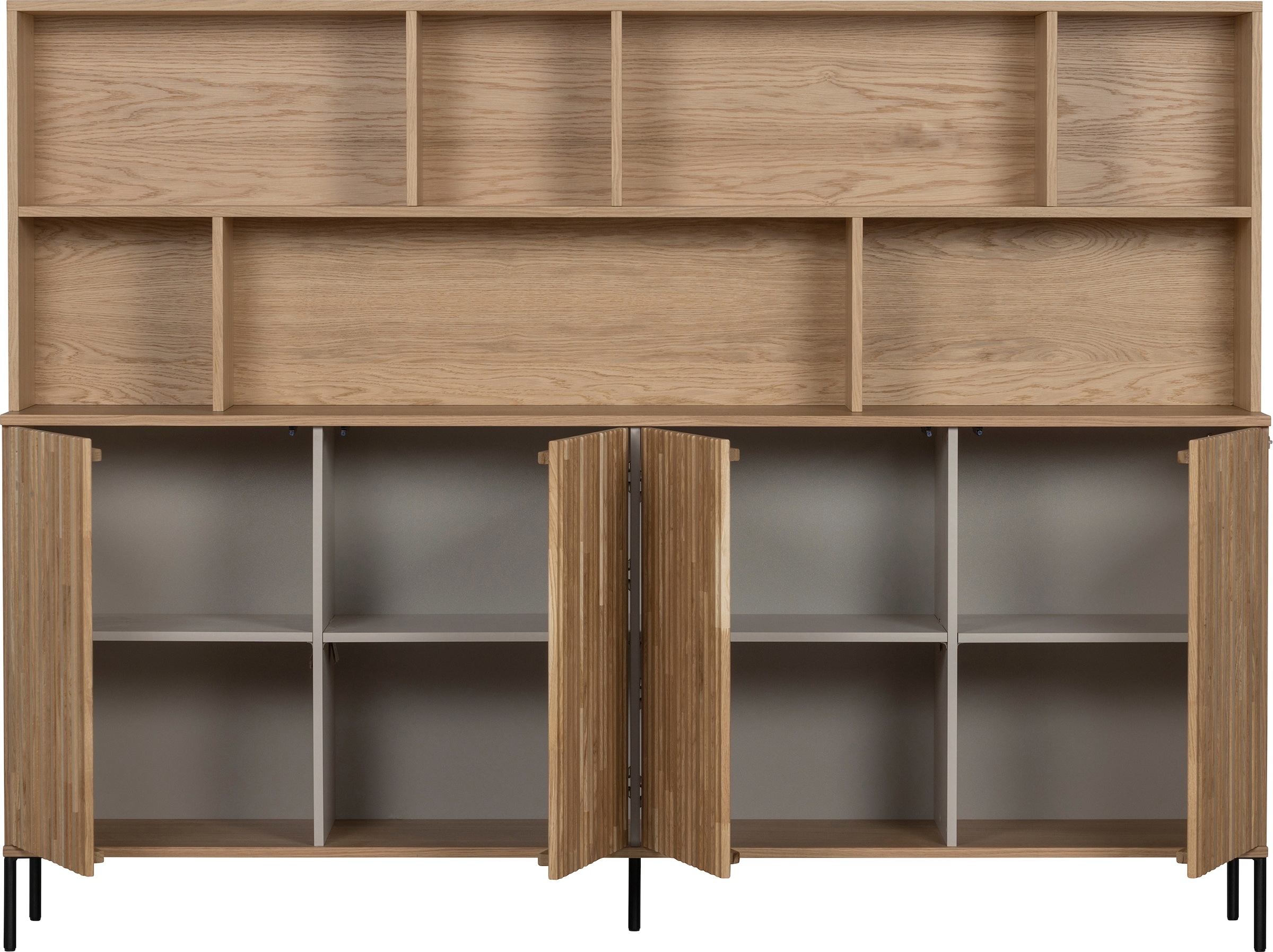 WOOOD Buffet »New Gravure«, mit viel Stauraum, Breite 200 cm