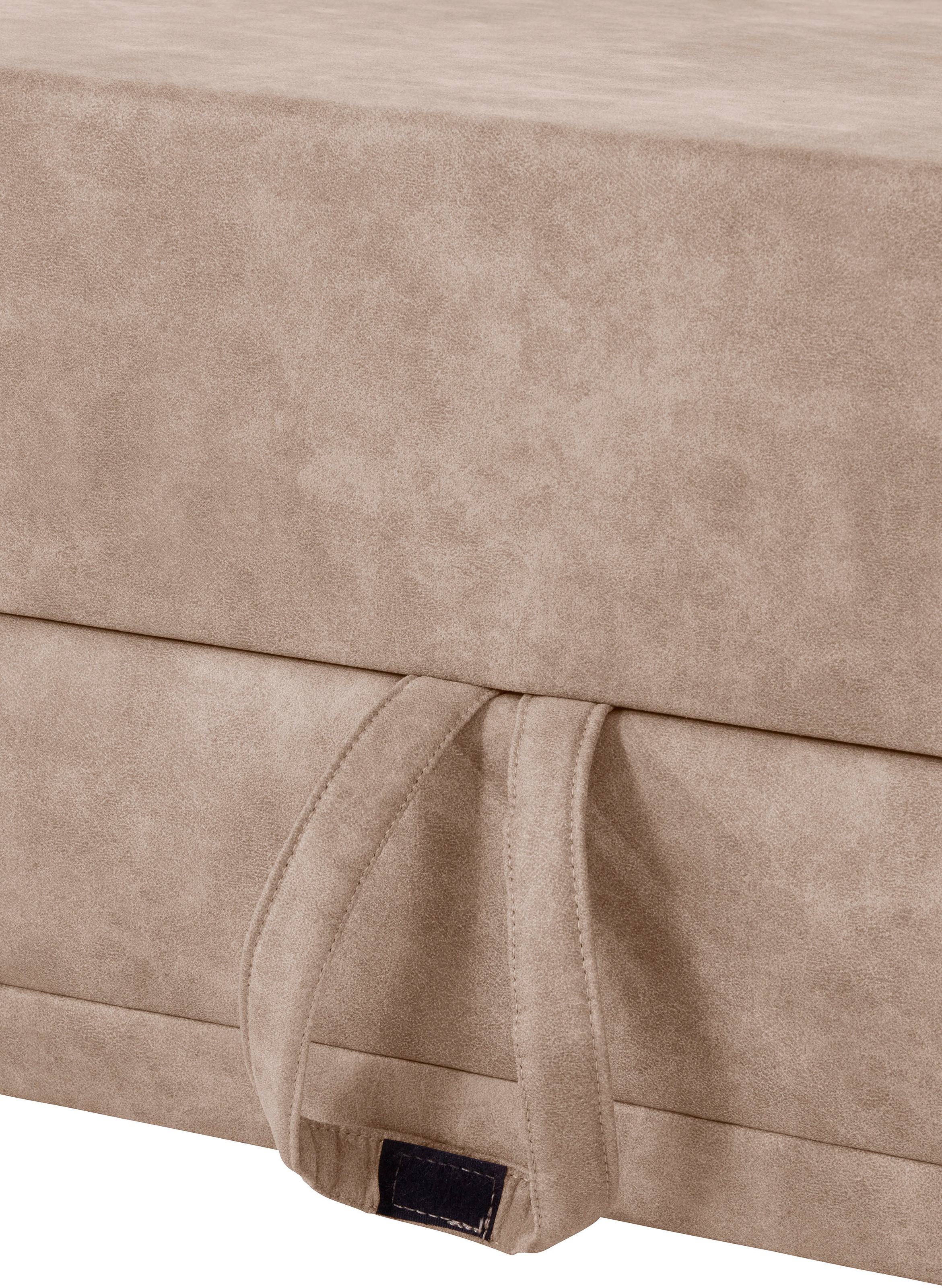sit&more Ecksofa »Clio L-Form«, wahlweise mit Bettfunktion und Bettkasten, inklusive Federkern