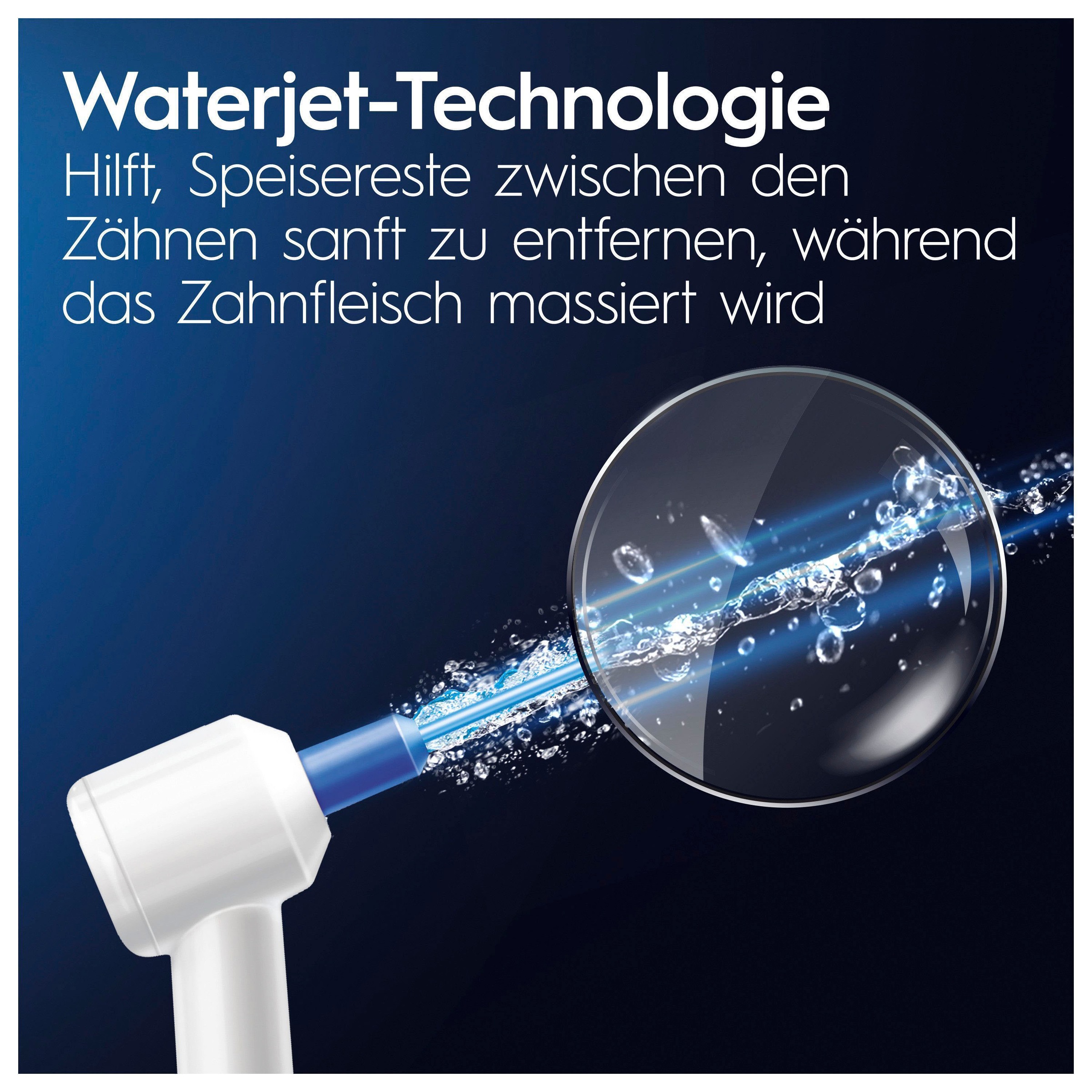 Oral-B Munddusche »Oral Health Center«, mit iO Series 6 elektrische Zahnbürste