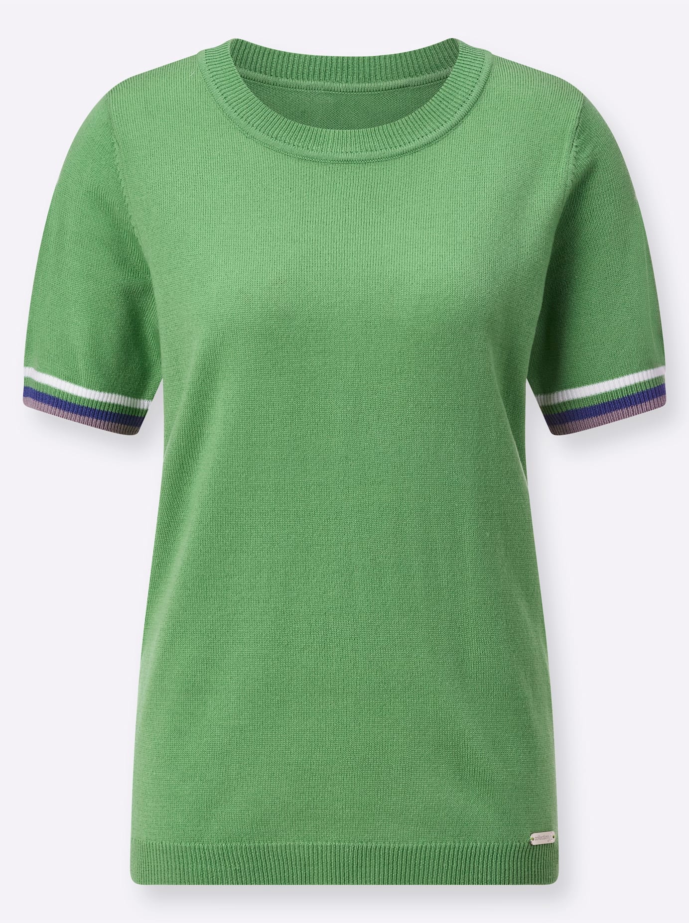 Casual Looks Kurzarmpullover »Rundhals-Pullover«