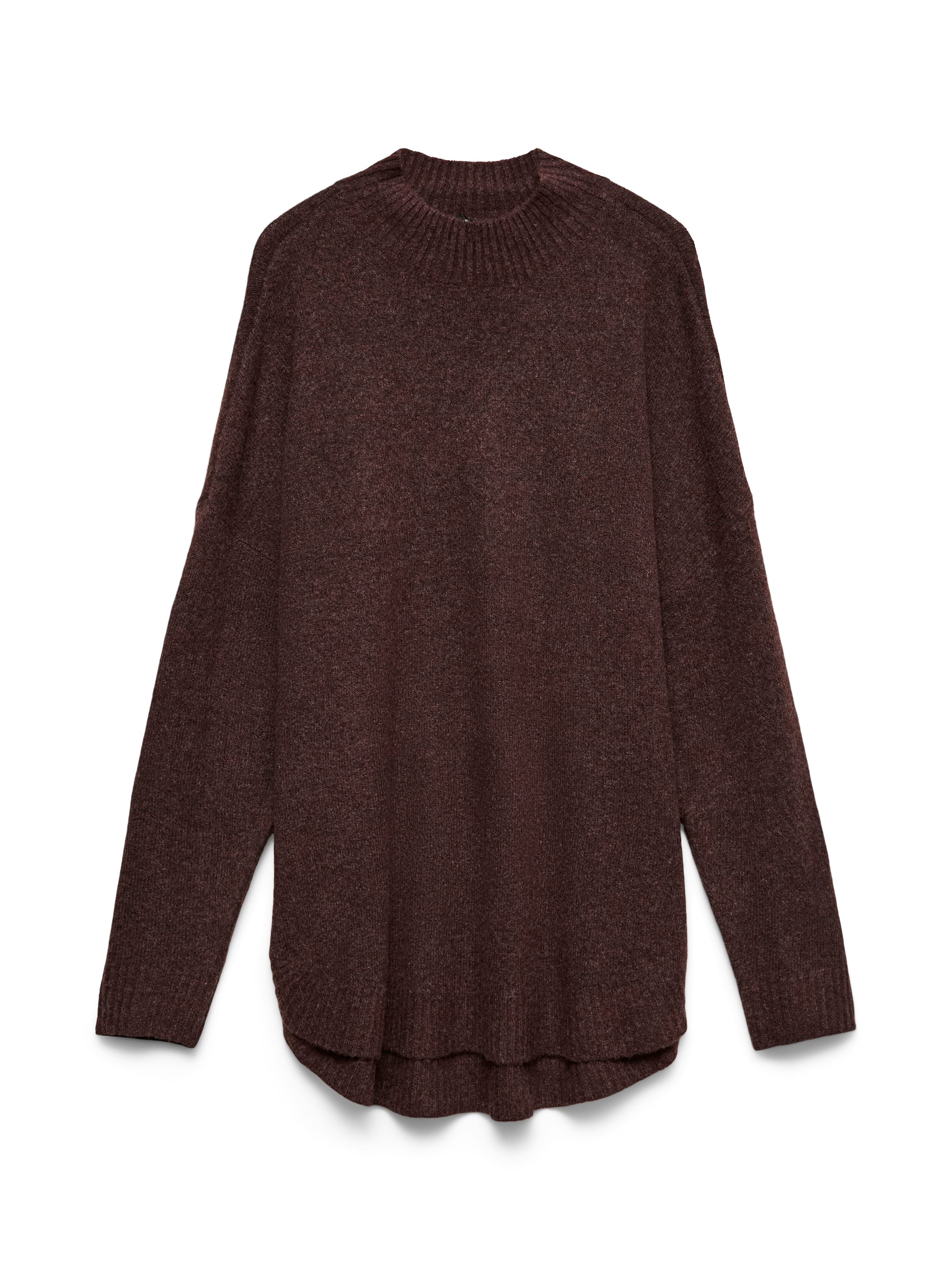 Vero Moda Strickpullover »VMPLAZA LS HIGHNECK LONG PULLOVER GA BOO«
