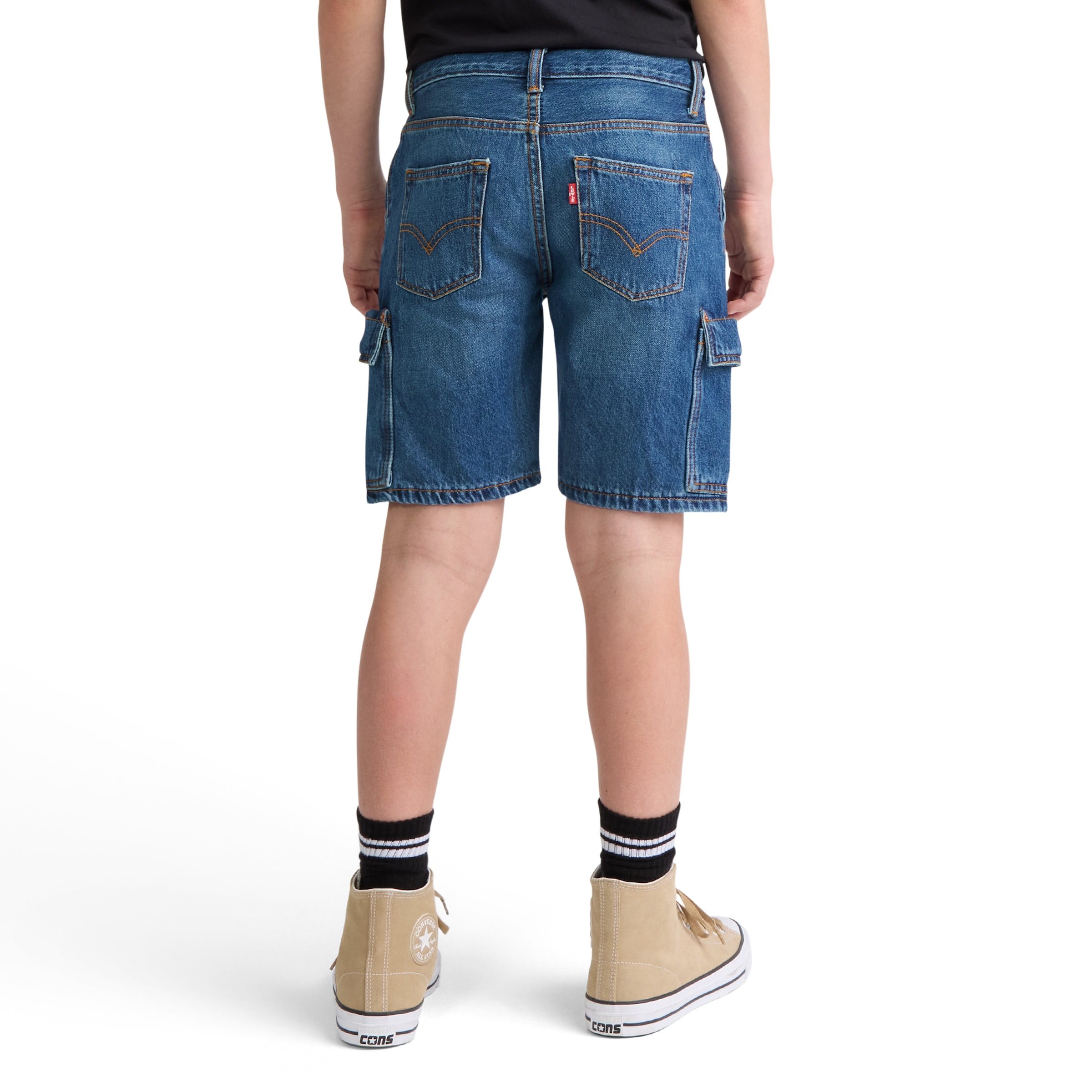 Levi's® Kids Cargoshorts »DENIM CARGO SHORTS«  mit Cargo Taschen