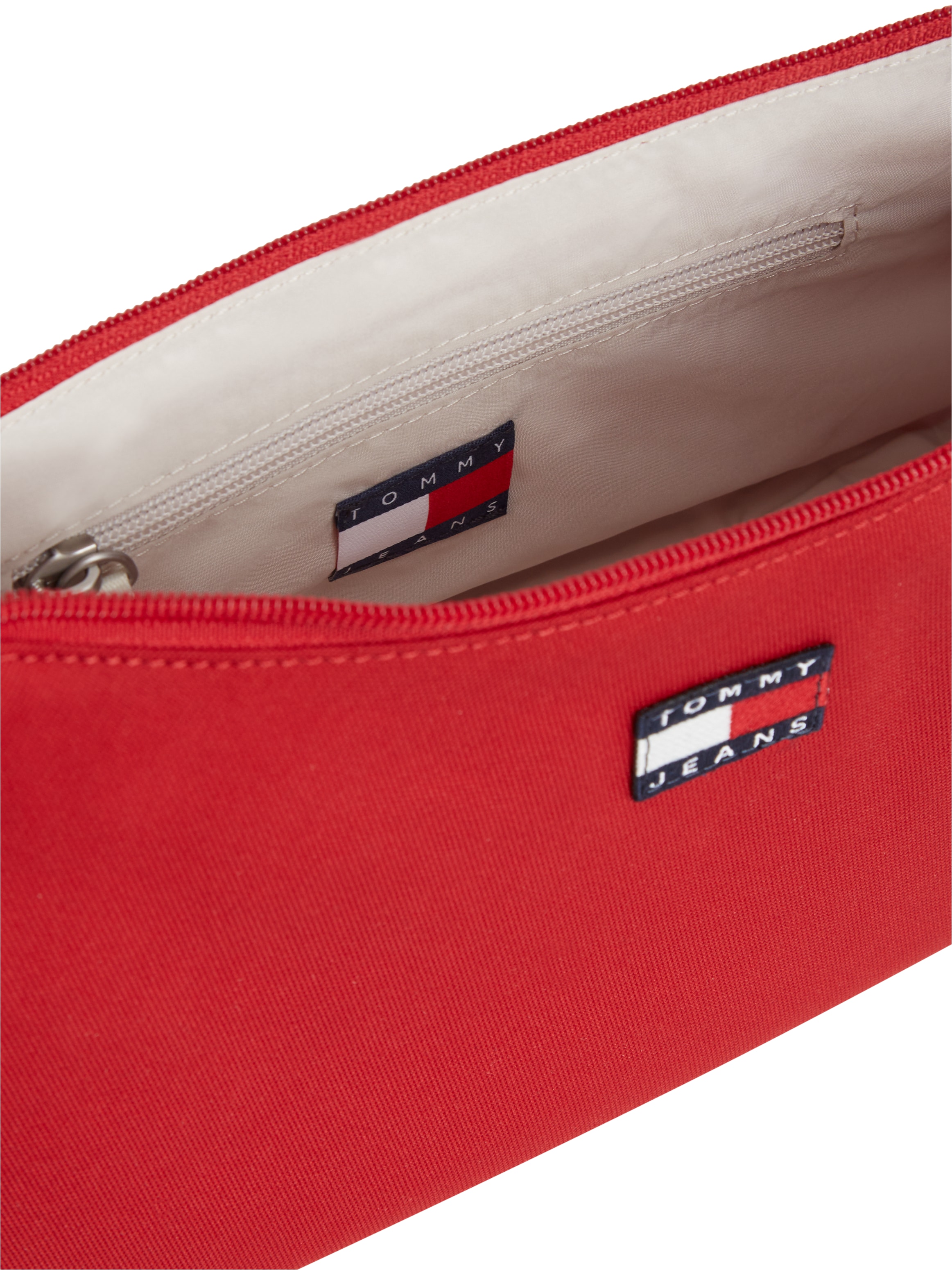 Tommy Jeans Schultertasche »TJW ESS DAILY SHOULDER BAG« Damen Handtasche, Umhängetasche mit Logoschriftzug auf dem Riemen