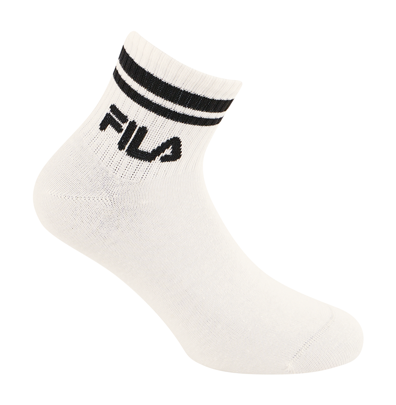 Fila Kurzsocken »UNISEX QUARTER PLAIN SOCKS« 6 Paar tlg. mit Logo-Schriftzug