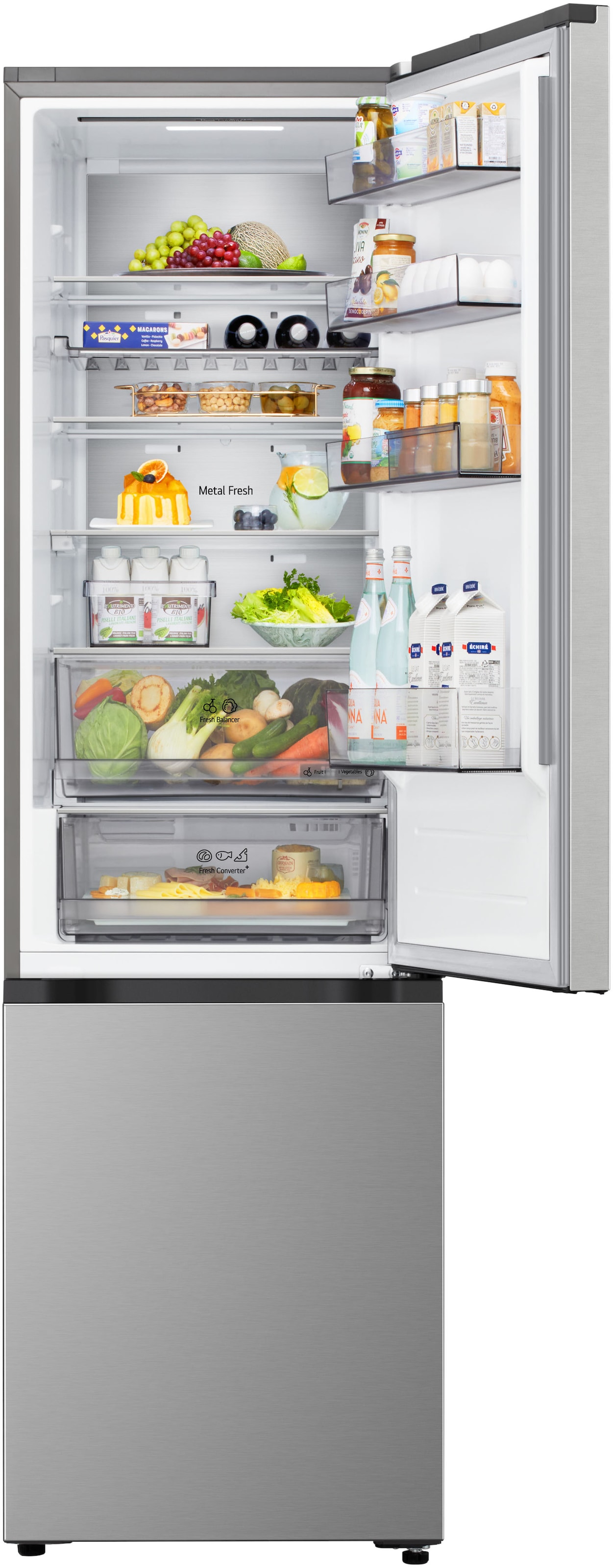 LG Kühl-/Gefrierkombination Serie 5 »GBBS525CPY« 203 cm hoch 59,7 cm breit Total No Frost, ThinQ mit AI Fresh & Saving Mode