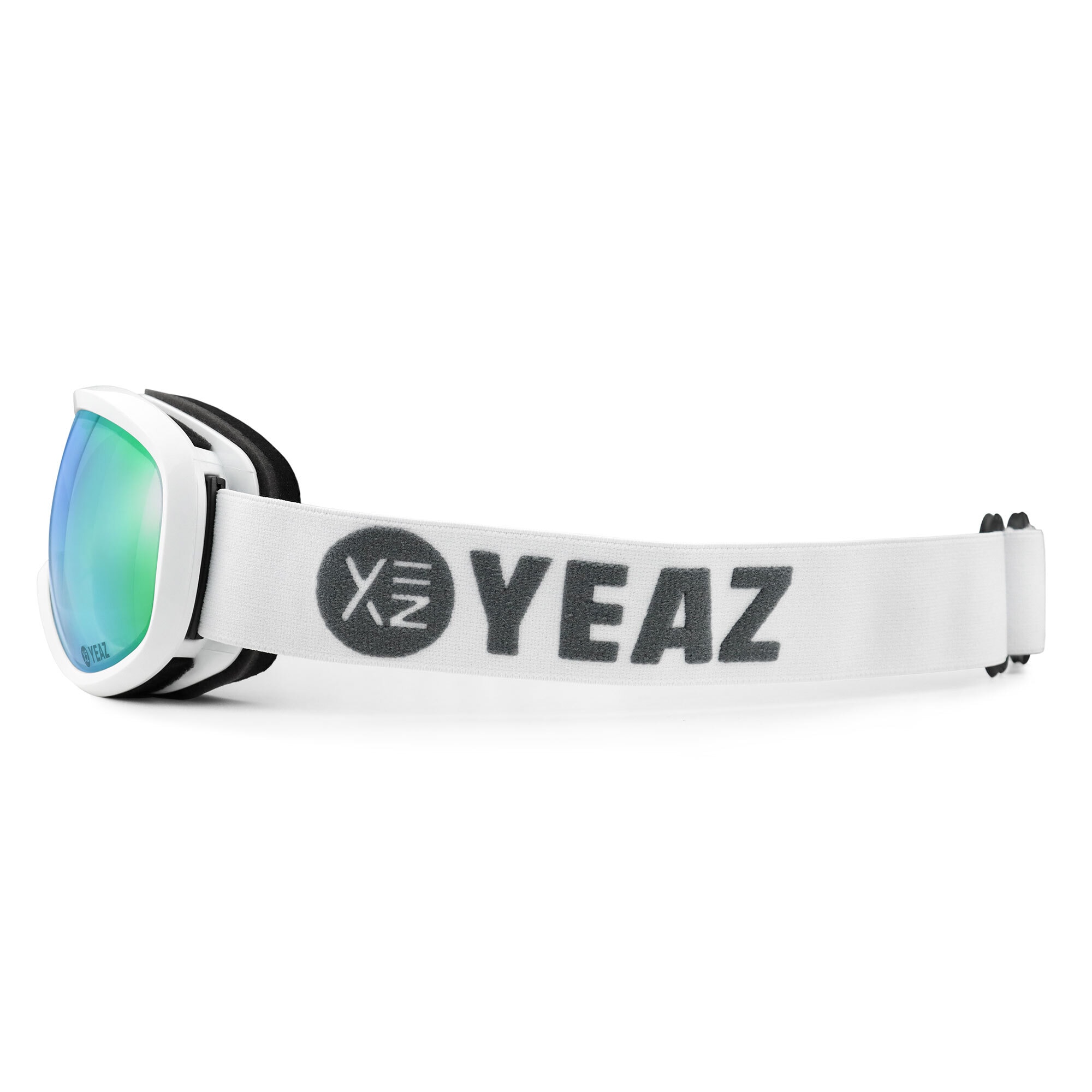 YEAZ Snowboardbrille »Ski- und Snowboard-Brille violett/weiss STEEZE«