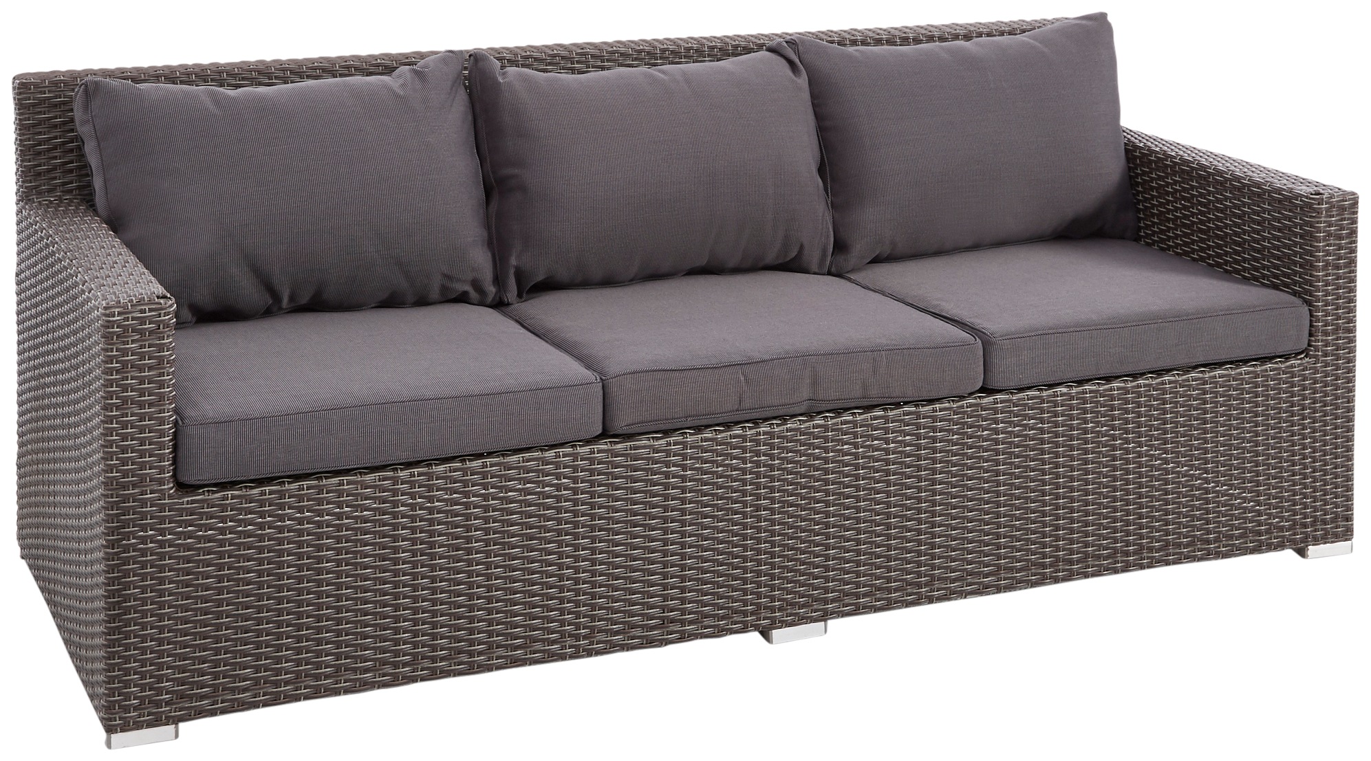 KONIFERA Gartenlounge-Set »3er Loungeset Ibiza«, (Set)