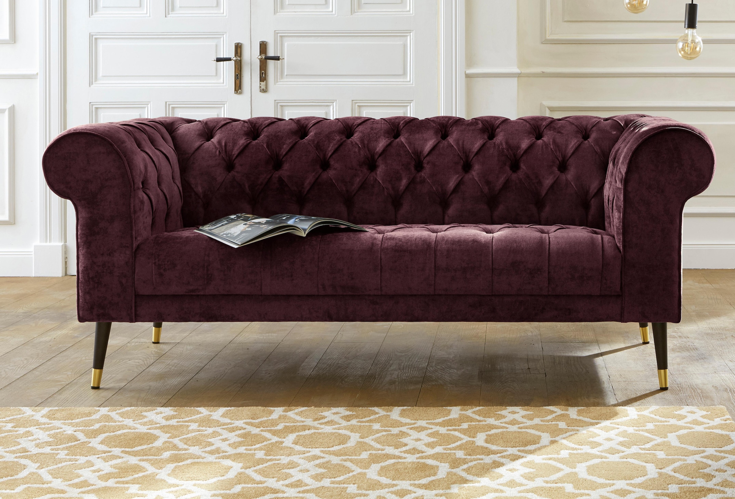 Guido Maria Kretschmer Home&Living Chesterfield-Sofa »Tinnum«