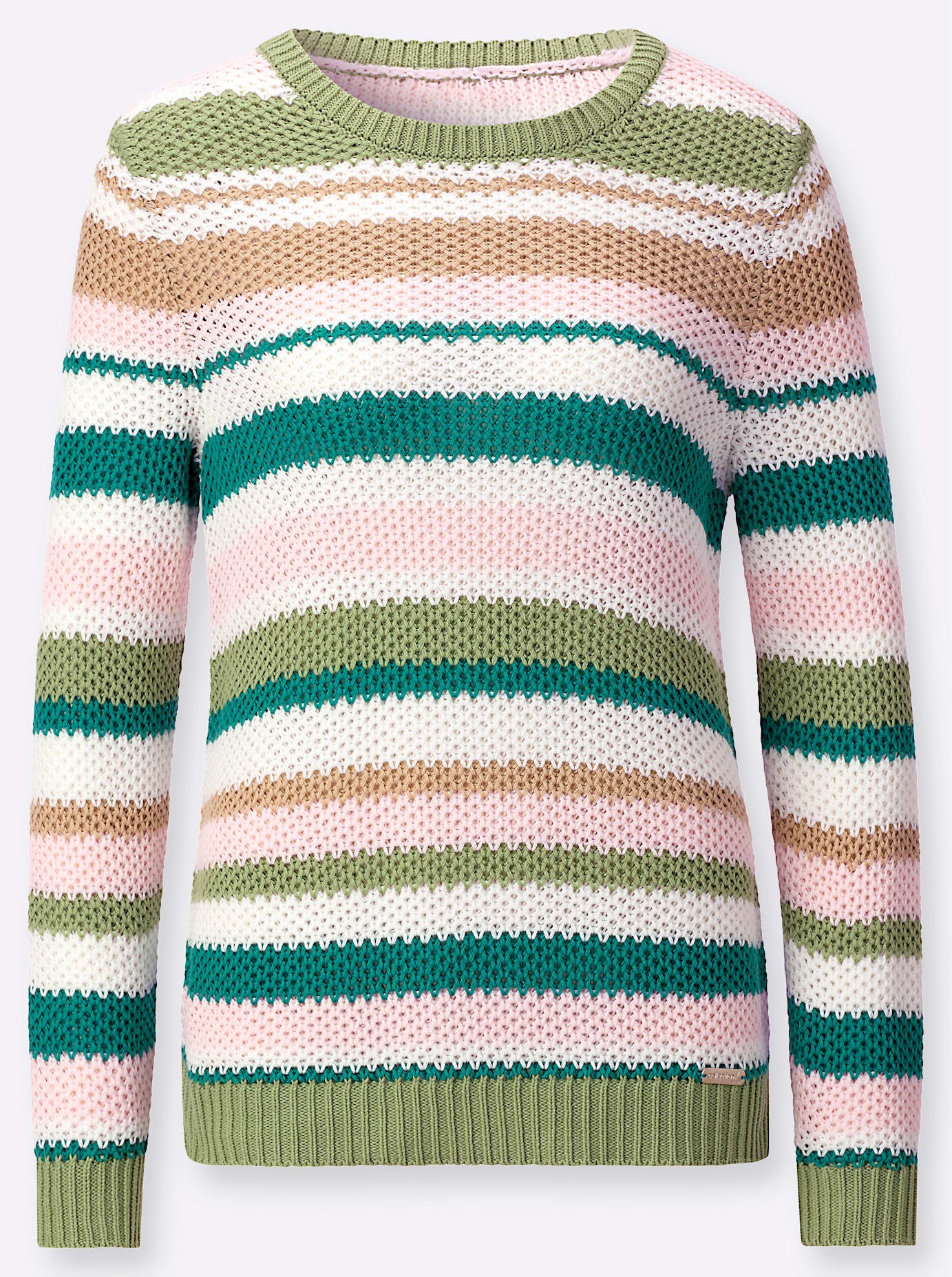 Casual Looks Strickpullover »Ringel-Pullover«