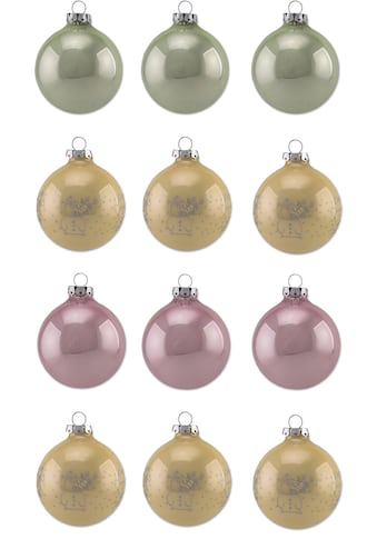 Thüringer Glasdesign Weihnachtsbaumkugel »Pastell, Weihnachtsdeko, Christbaumschmuck,... kaufen