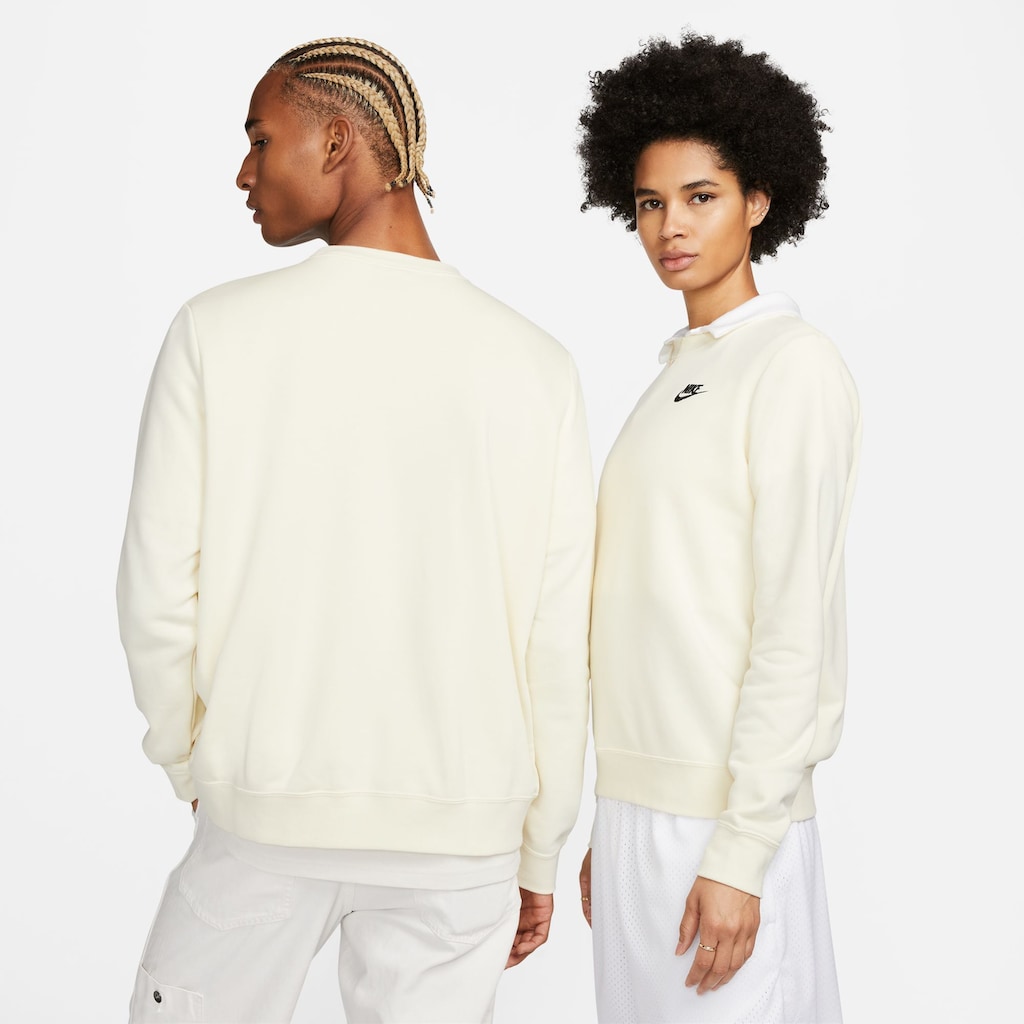 Nike Sportswear Sweatshirt »CLUB FLEECE WOMEN'S CREW-NECK SWEATSHIRT«