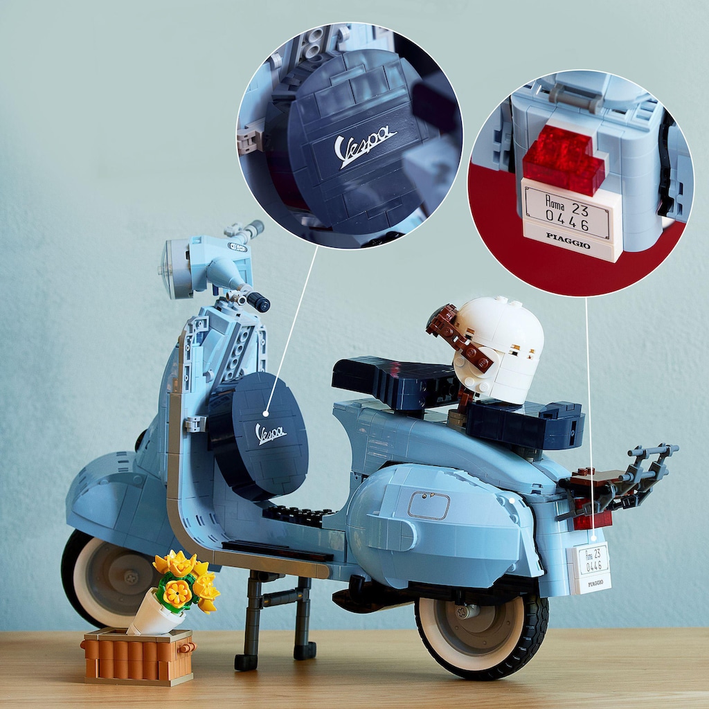 LEGO® Konstruktionsspielsteine »Vespa 125 (10298), LEGO® Creator Expert«, (1106 St.)