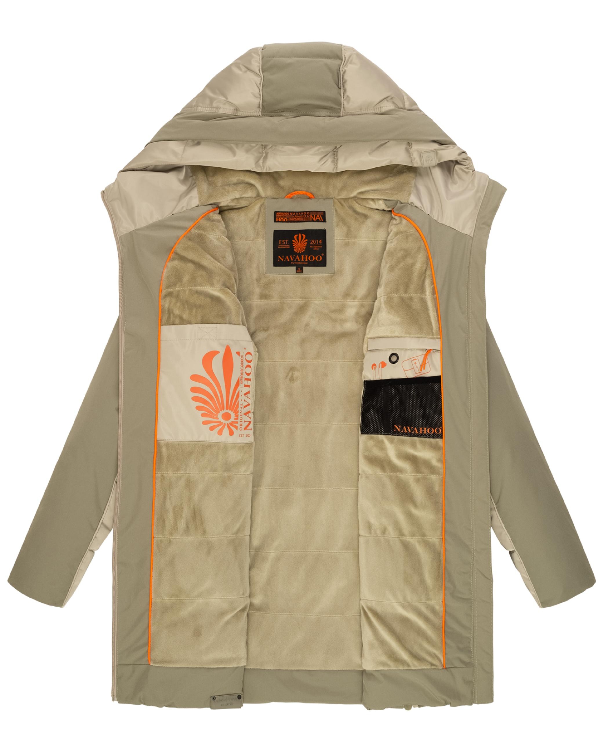 Navahoo Steppjacke »Steppjacke Samtkätzchen«