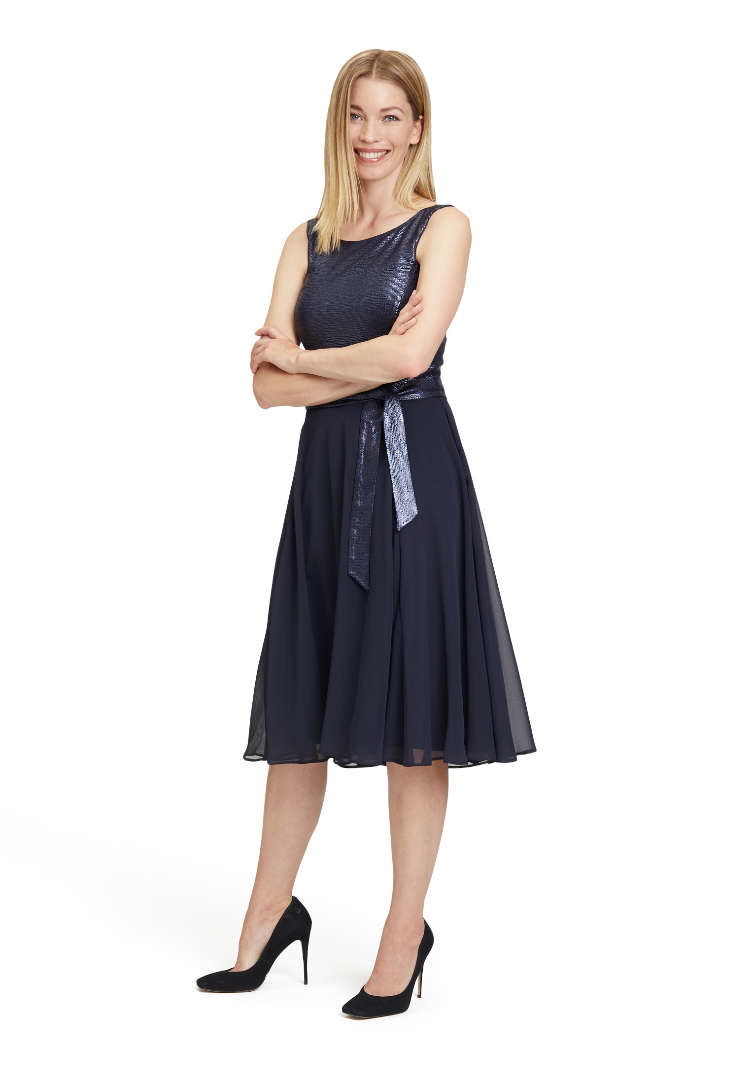 Vera Mont Cocktailkleid »Cocktailkleid mit Gürtel«