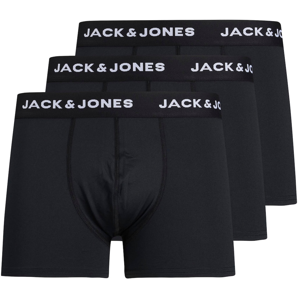 Jack & Jones Boxershorts »JACBASE MICROFIBER TRUNK«, (Packung, 3 St., 3er-Pack)