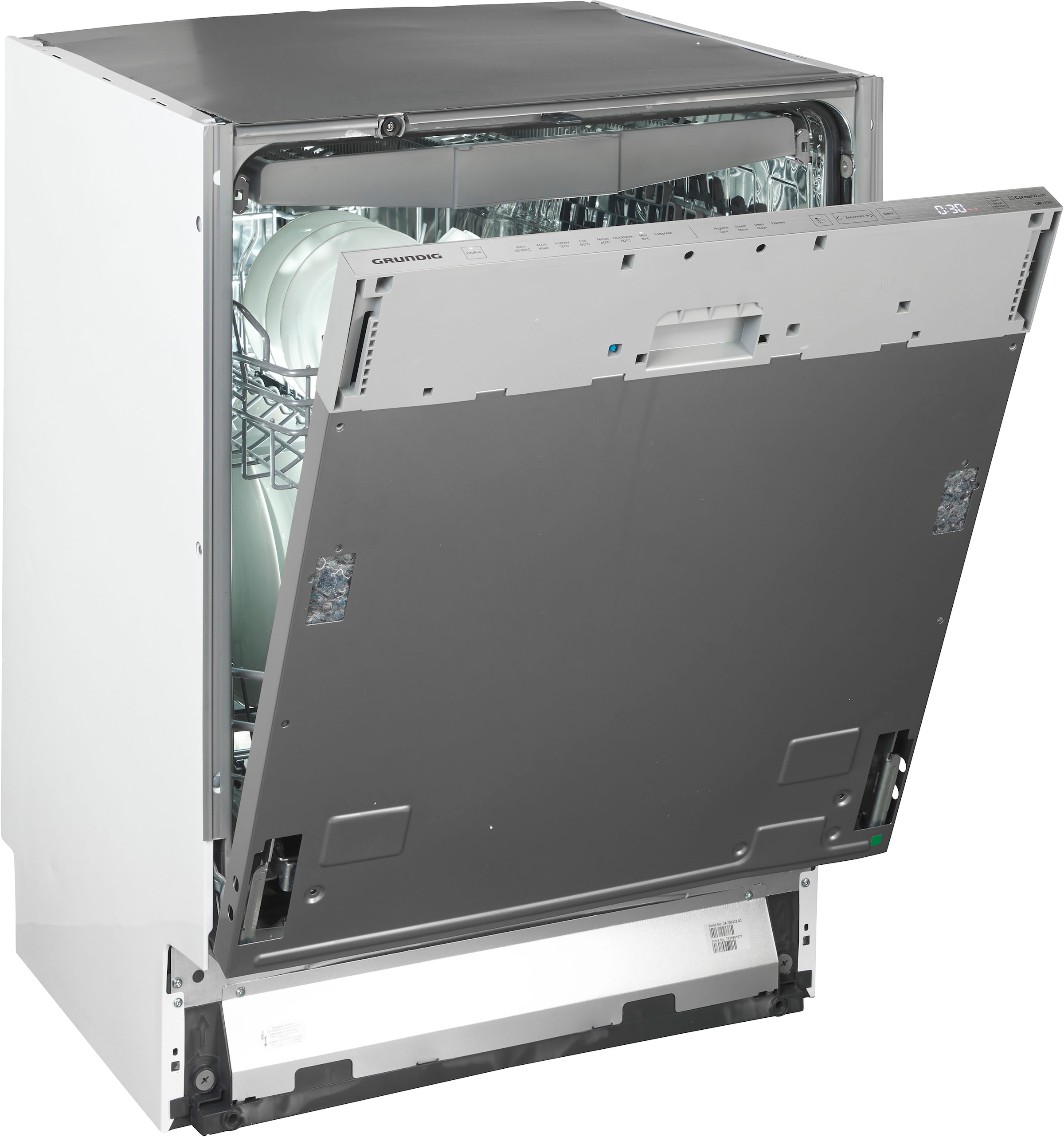 Grundig vollintegrierbarer Geschirrspüler »GNVP4630B«, 16 Maßgedecke, hocheinbaufähig
