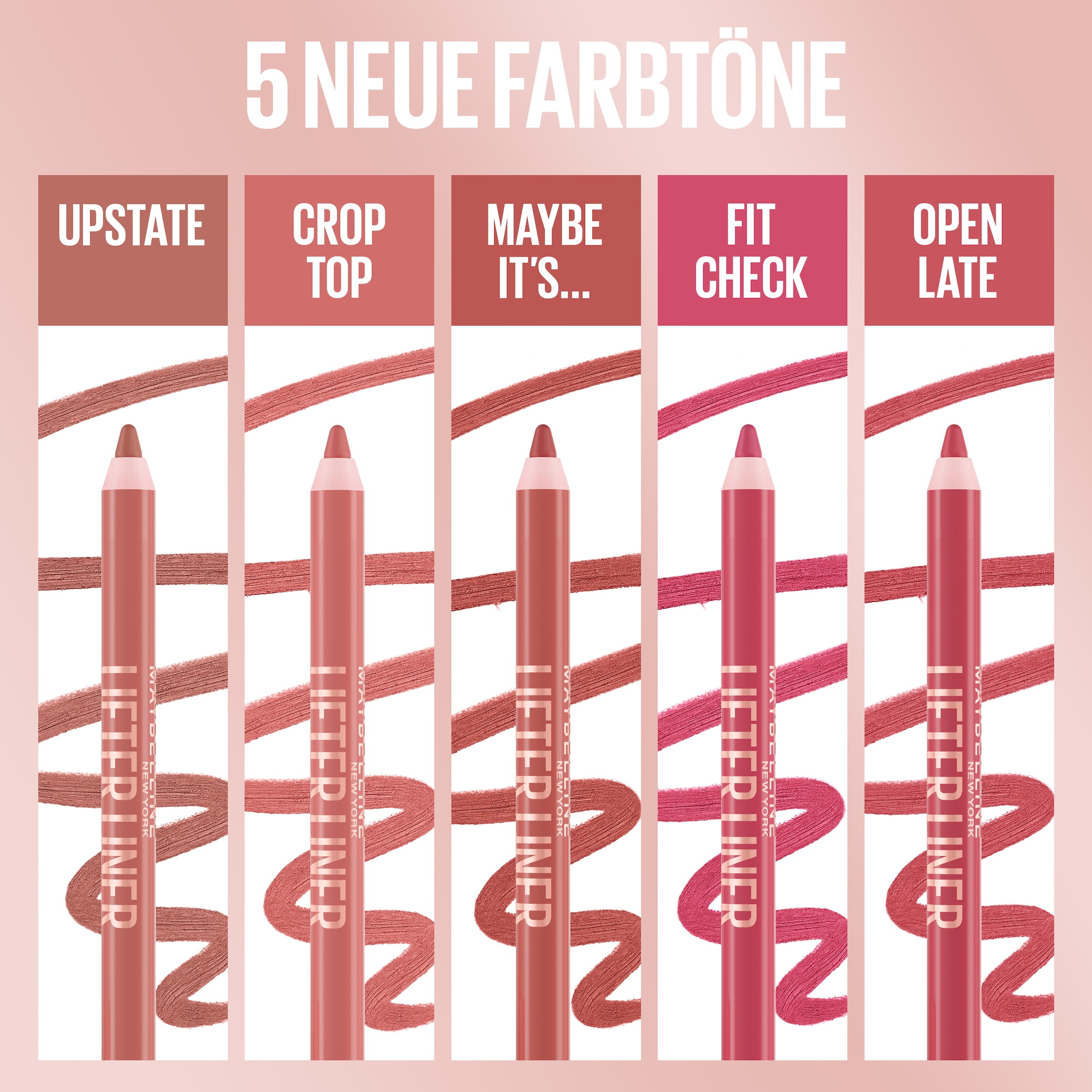 MAYBELLINE NEW YORK Lipliner »LIFTER LINER LIPLINER« mit Hyaluronsäure für voller aussehende Lippen