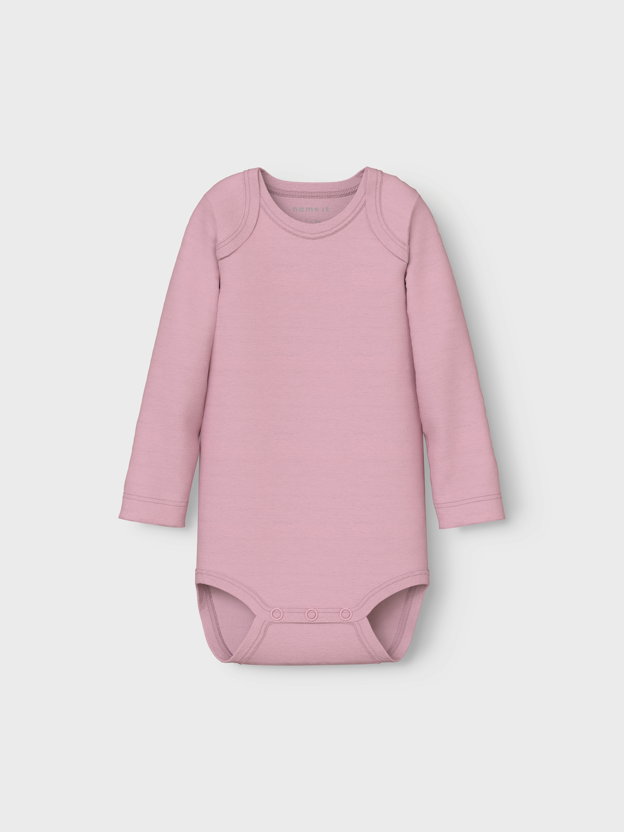 Name It Langarmbody »NBFBODY 3P LS BARELY PINK BOW NOOS«