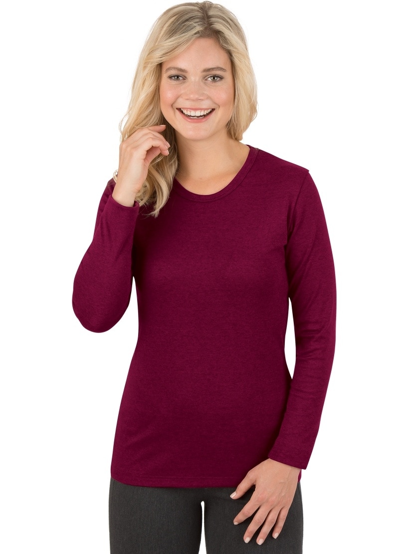 Trigema Longsleeve »TRIGEMA Langarmshirt« 1 Stk.