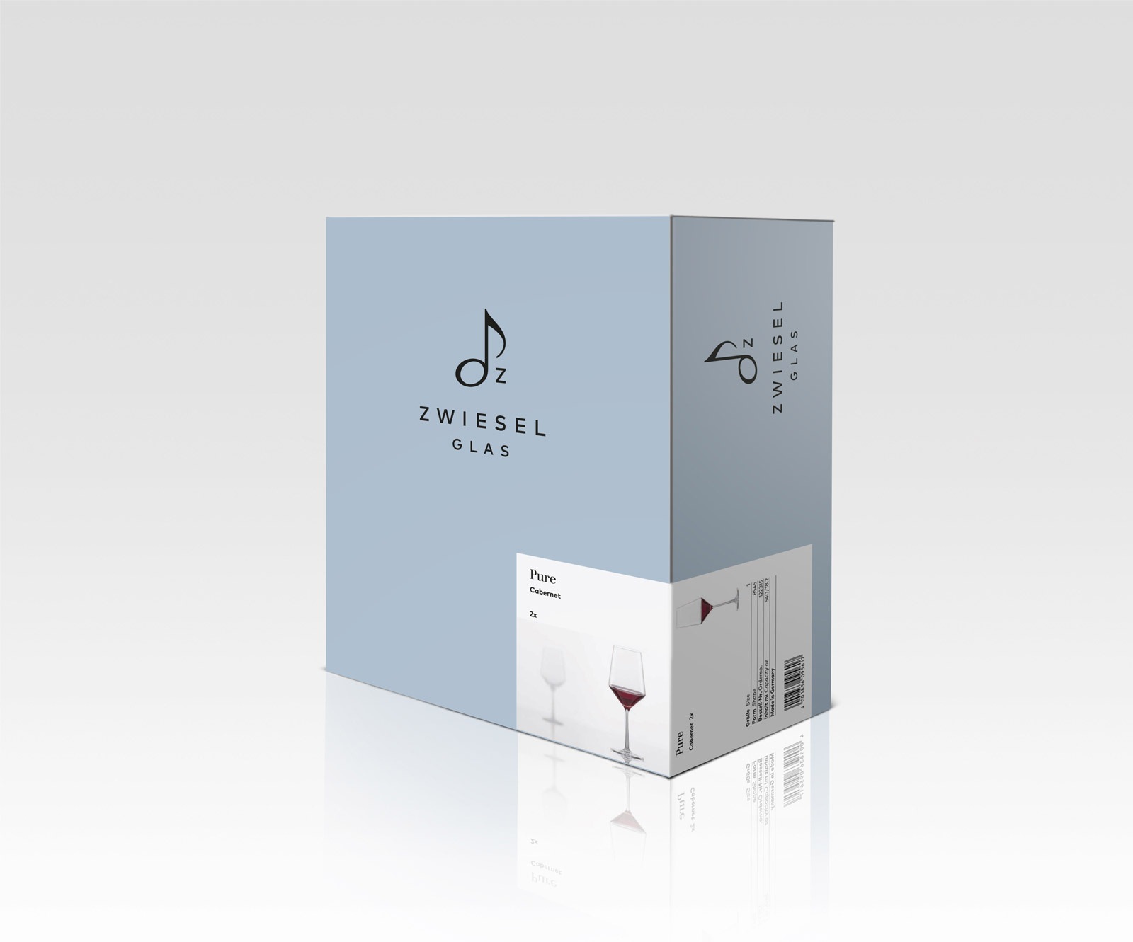 Zwiesel Glas Rotweinglas »Cabernet Rotweingläser Pure 540 ml 6er Set transparent«