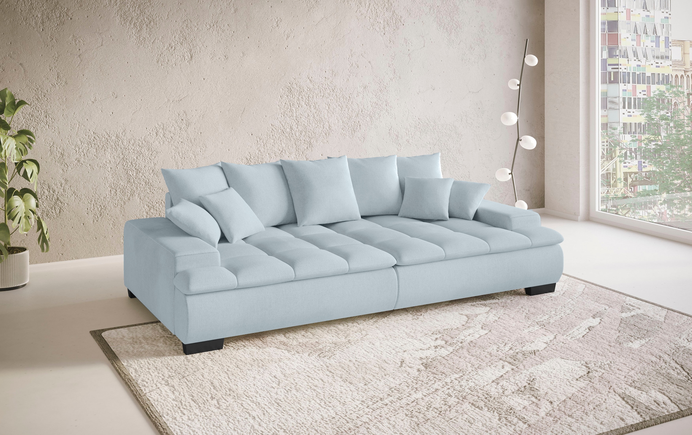 Mr. Couch Big-Sofa »Haiti II«, Wahlweise mit Kaltschaum - bis 140 kg belastbar