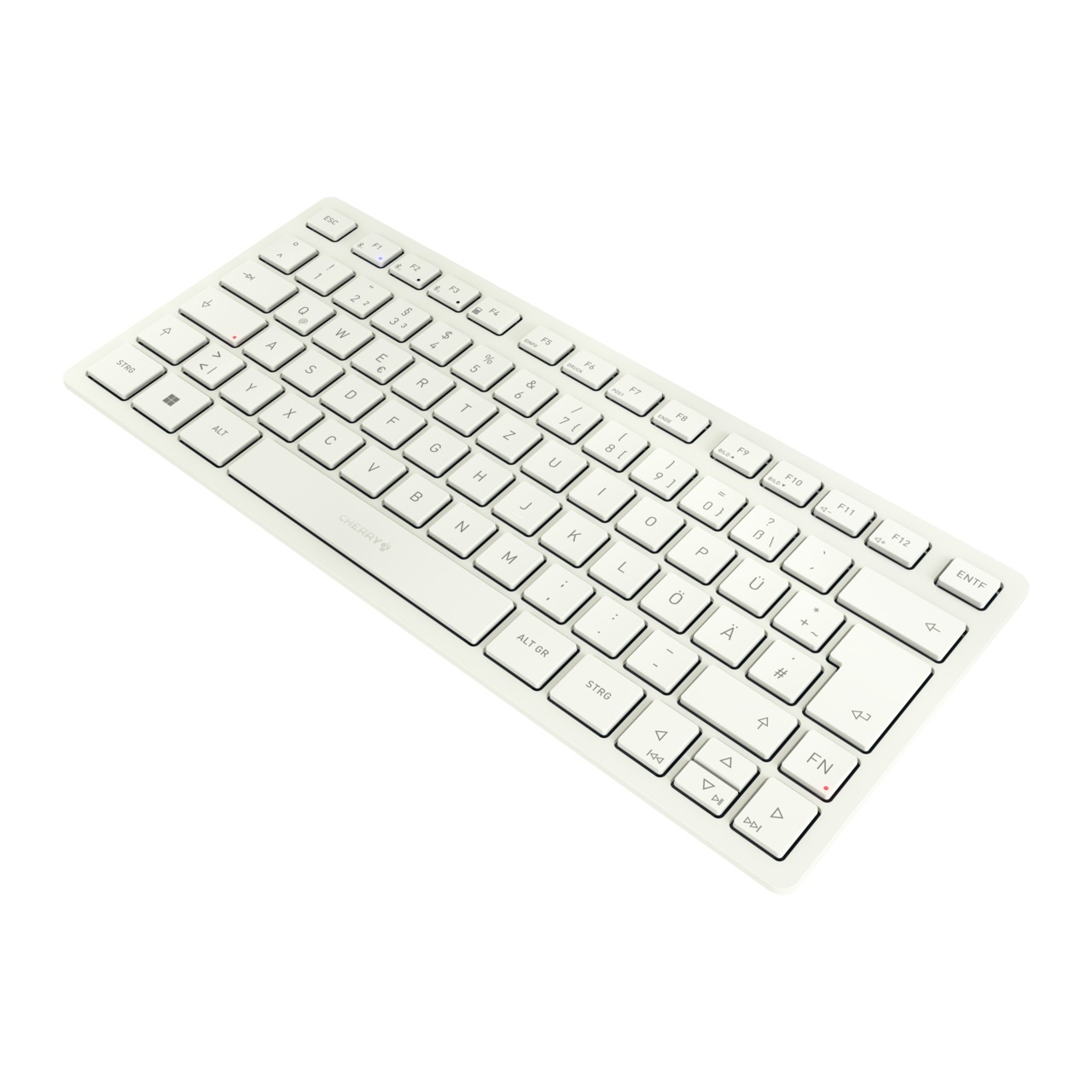 Cherry Wireless-Tastatur »KW 7100 MINI BT«, Multipoint 3 BT, Inkl. Transporttasche