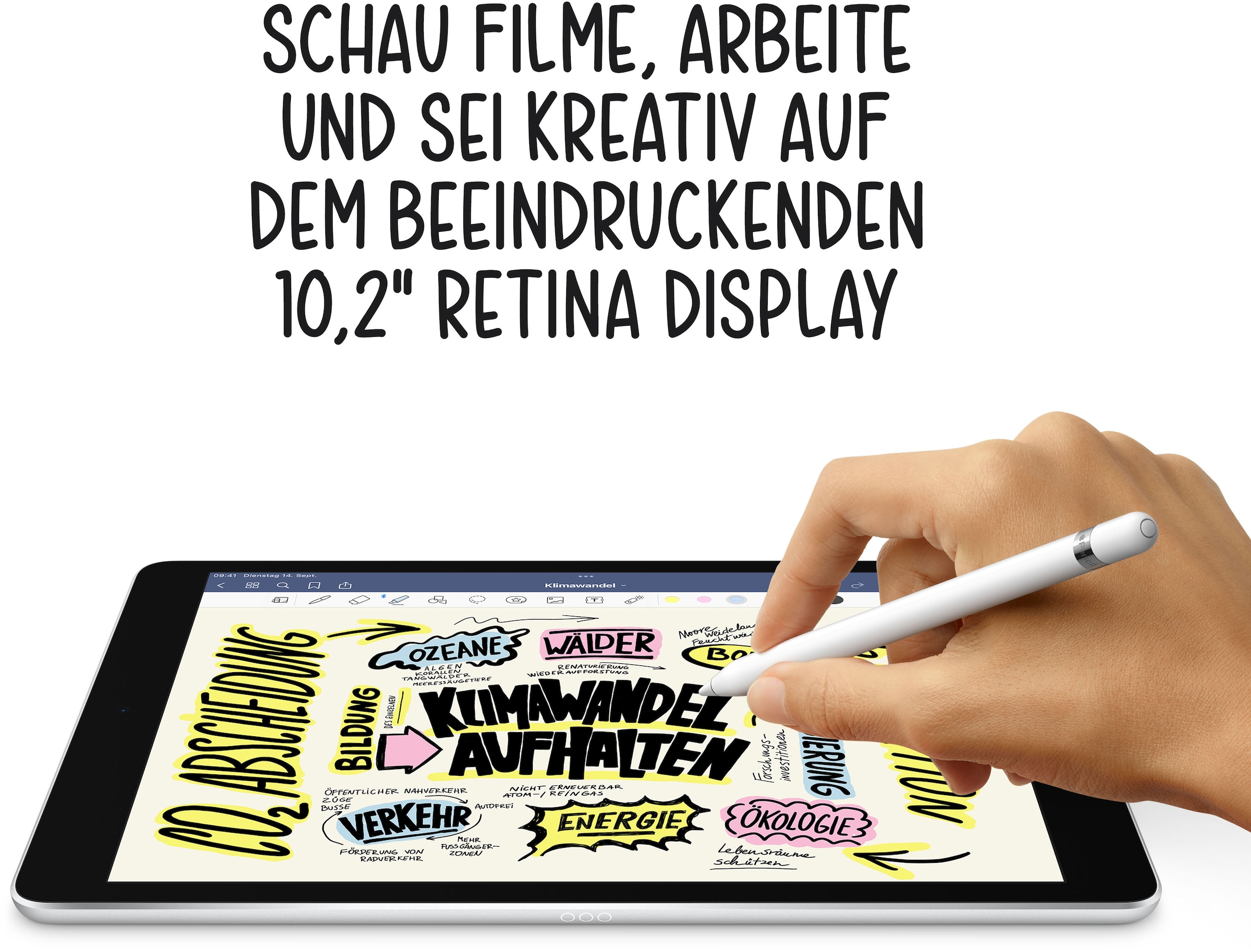 Apple Tablet »iPad 10.2" Wi-Fi (2021) 9 Generation«, (iPadOS)