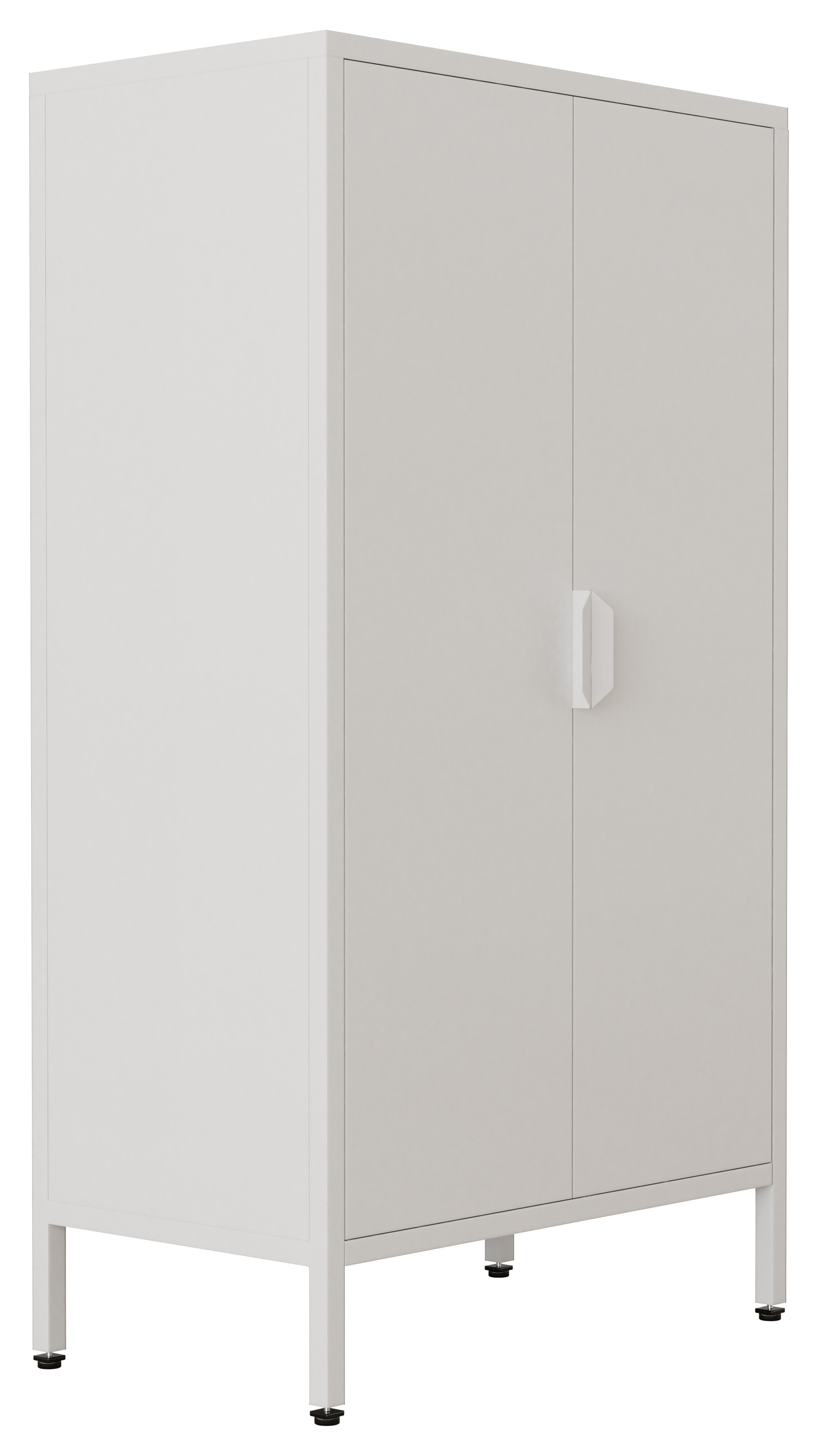 VCM Kommode »Stahl Kommode Sideboard Schrank Drehtüren Flokas M« 1 Stk. tlg.