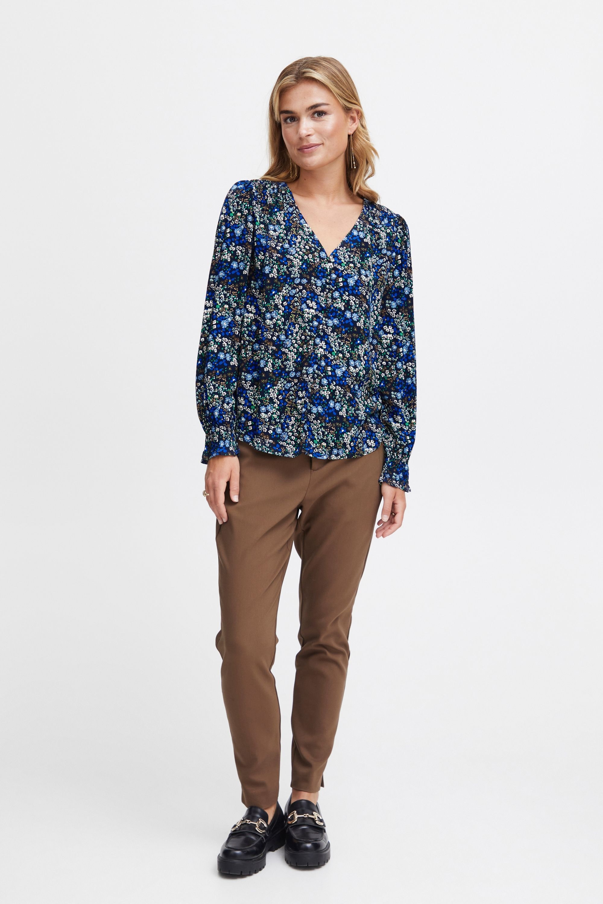 fransa Langarmbluse »Langarmbluse FRFlowy«