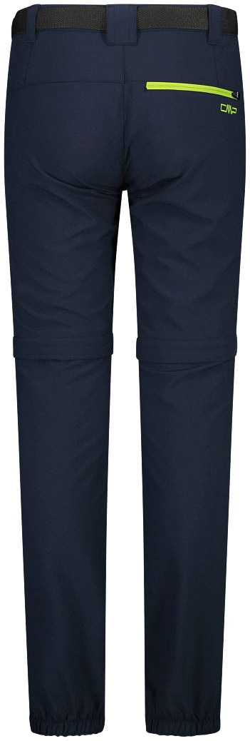 CMP Funktionshose »KID ZIP-OFF-PANT«, (Set, 2 tlg., mit Gürtel), Elastisch & Atmungsaktiv & Schnell trocknend & für Kinder
