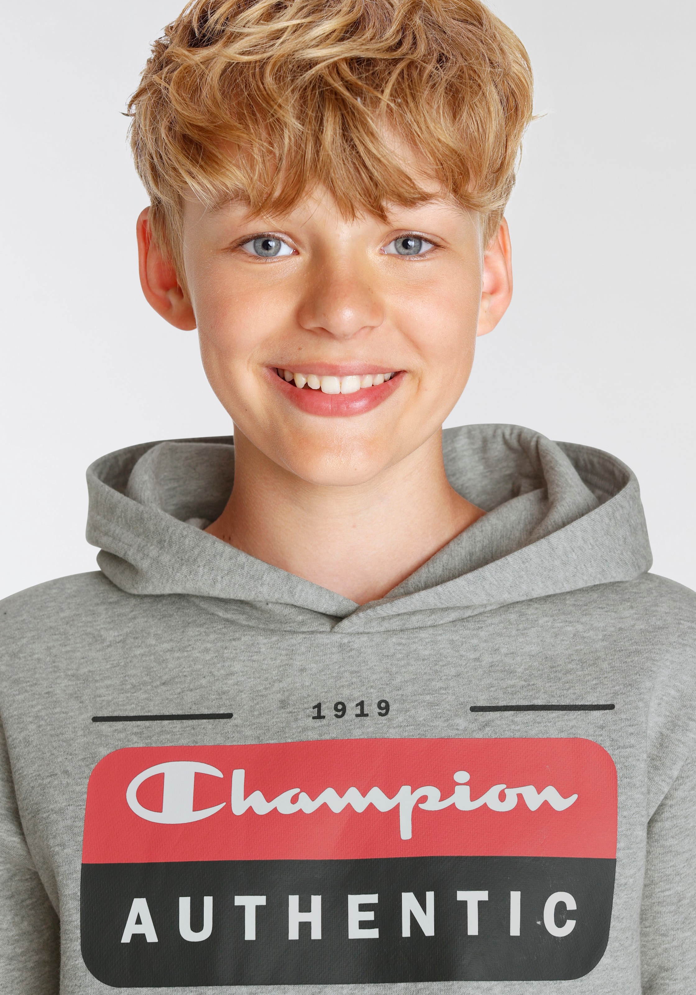 Champion Sweatshirt »Graphic Shop Hooded Sweatshirt - für Kinder« bei ♕