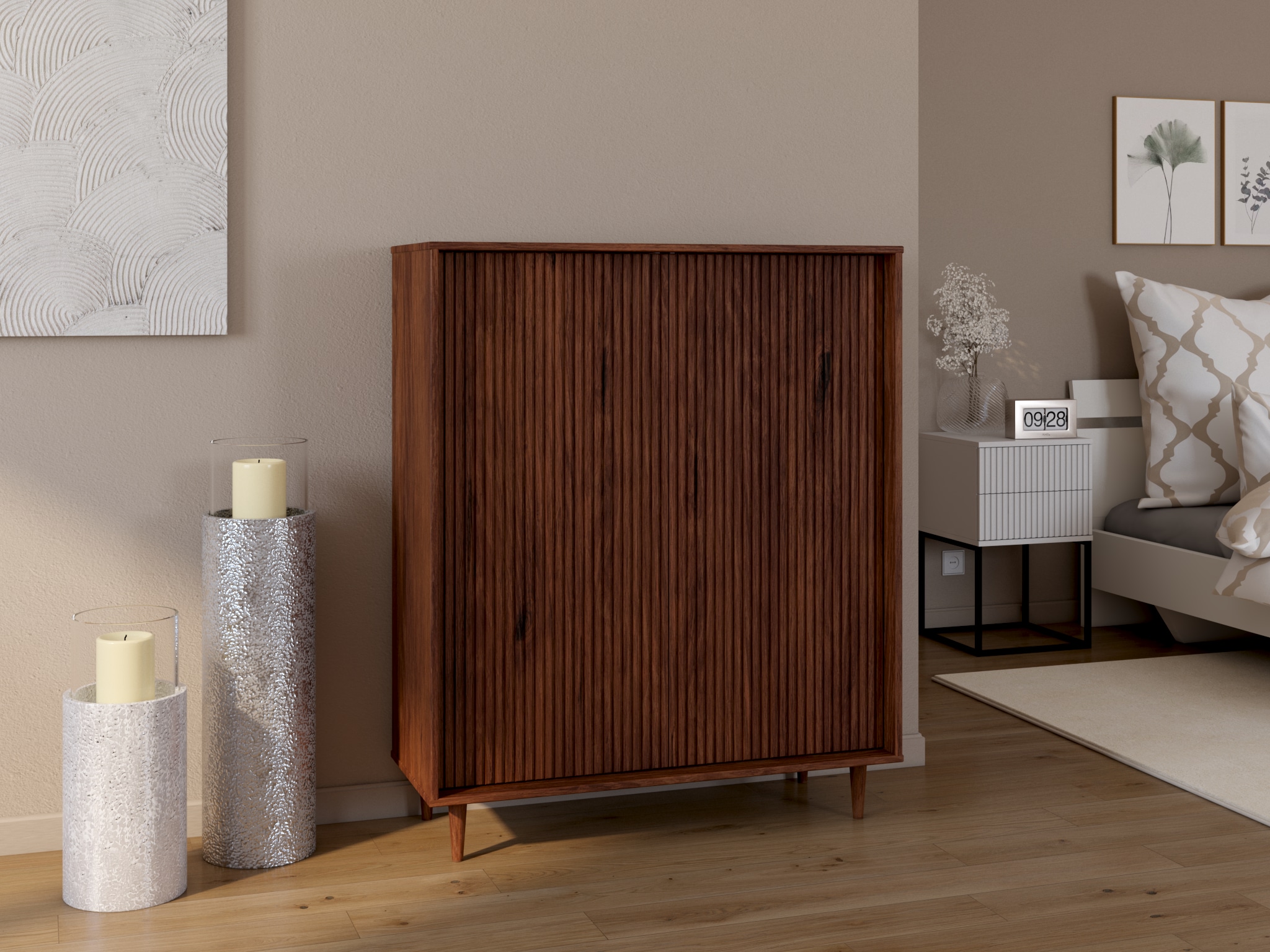 Home affaire Wendebettwäsche »Alba in Gr. 135x200 oder 155x220 cm« 2 tlg. Bettwäsche mit Wendeoptik, in verschiedenen Qualitäten, Baumwolle