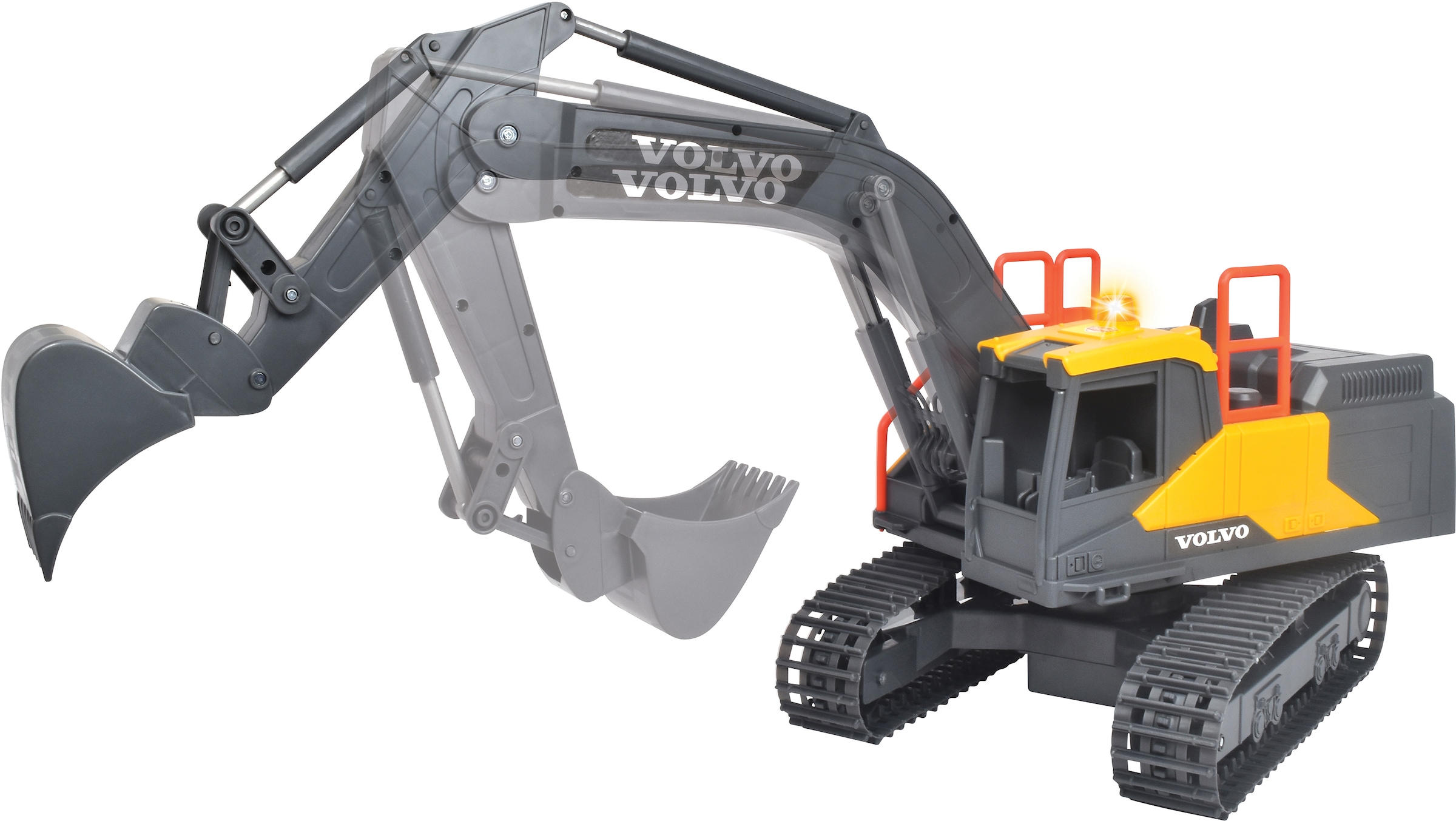 Dickie Toys RC-Bagger »Volvo Mining Excavator RC«, mit Licht und Sound