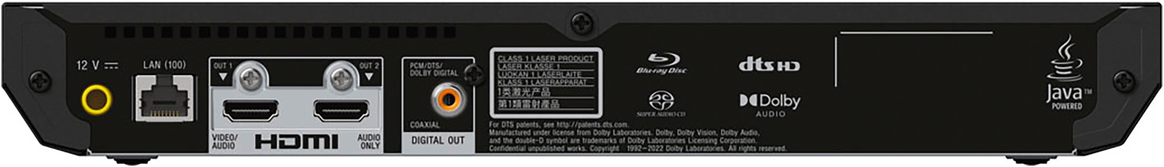 Sony Blu-ray-Player »UDP-X700«, 4k Ultra HD, 4K Upscaling-Deep Colour-USB-Audiowiedergabe