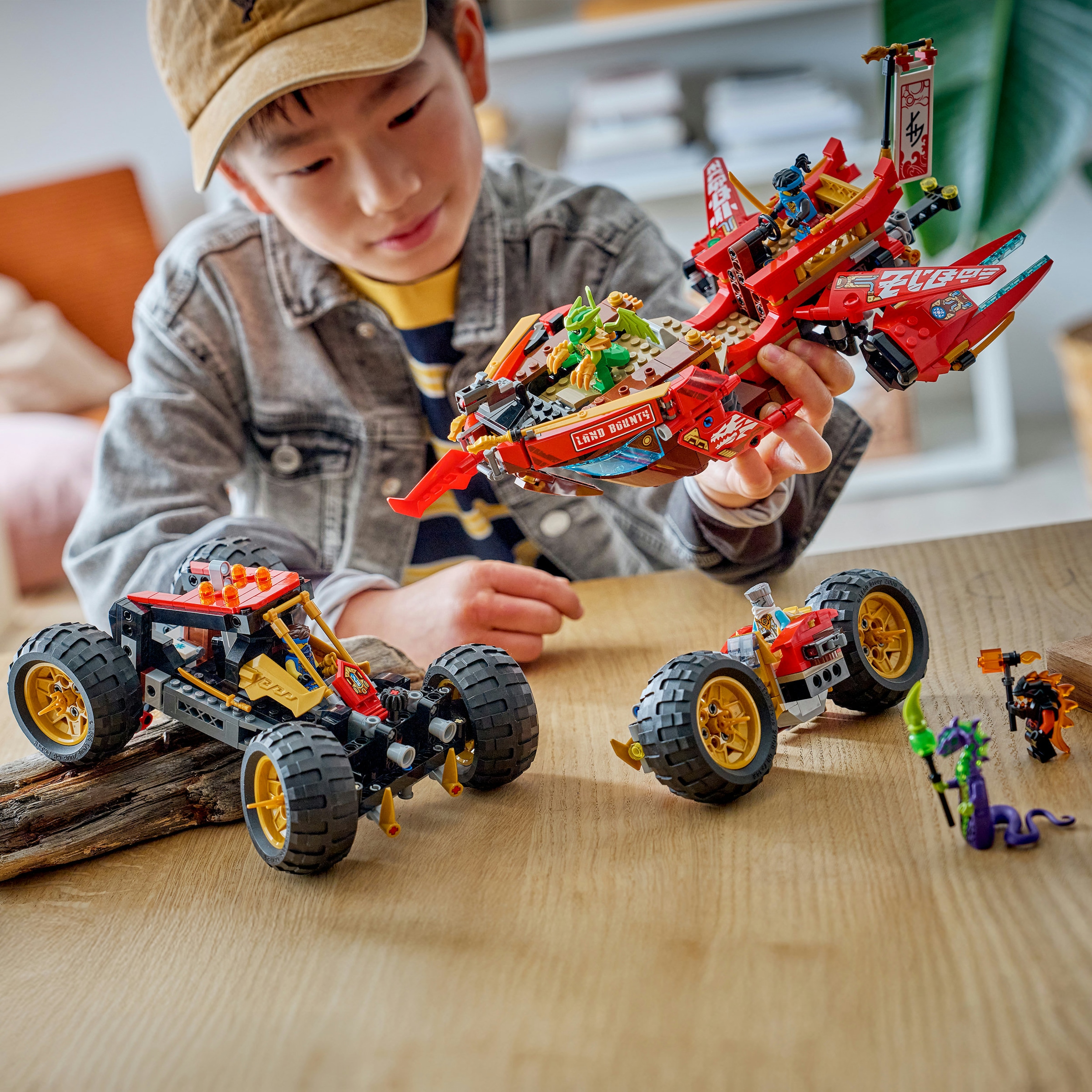 LEGO® Konstruktionsspielsteine »Wüstensegler (71869), LEGO Ninjago« Made in Europe