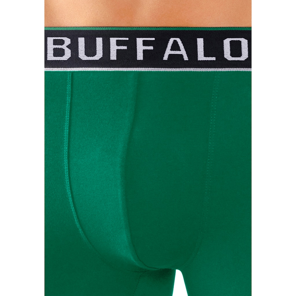 Buffalo Boxer »Boxershorts für Herren«, (Packung, 3 St.), aus Baumwoll-Mix