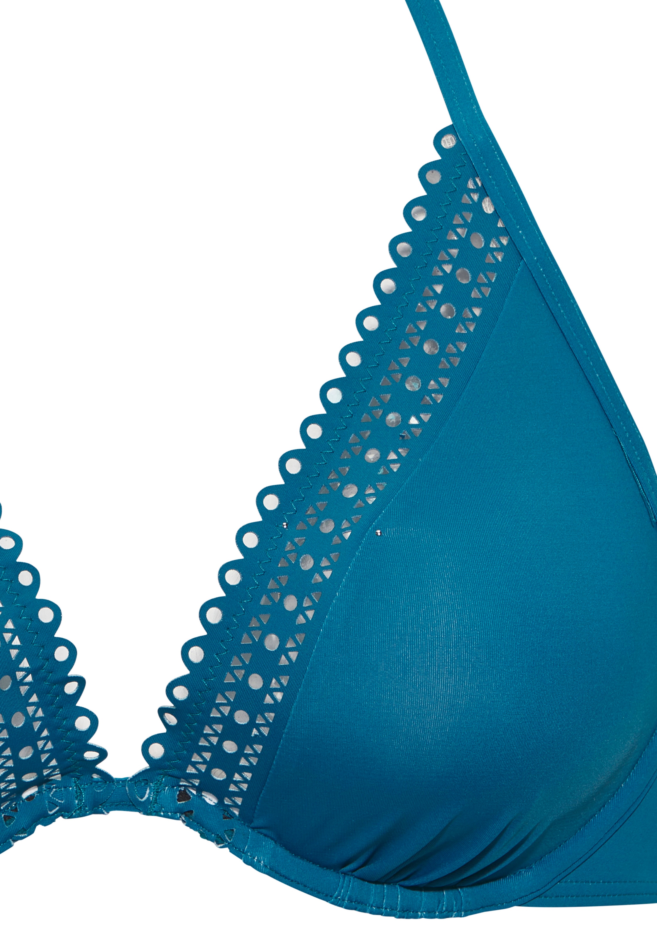 s.Oliver Bügel-Bikini-Top »Aiko« mit Häkeloptik