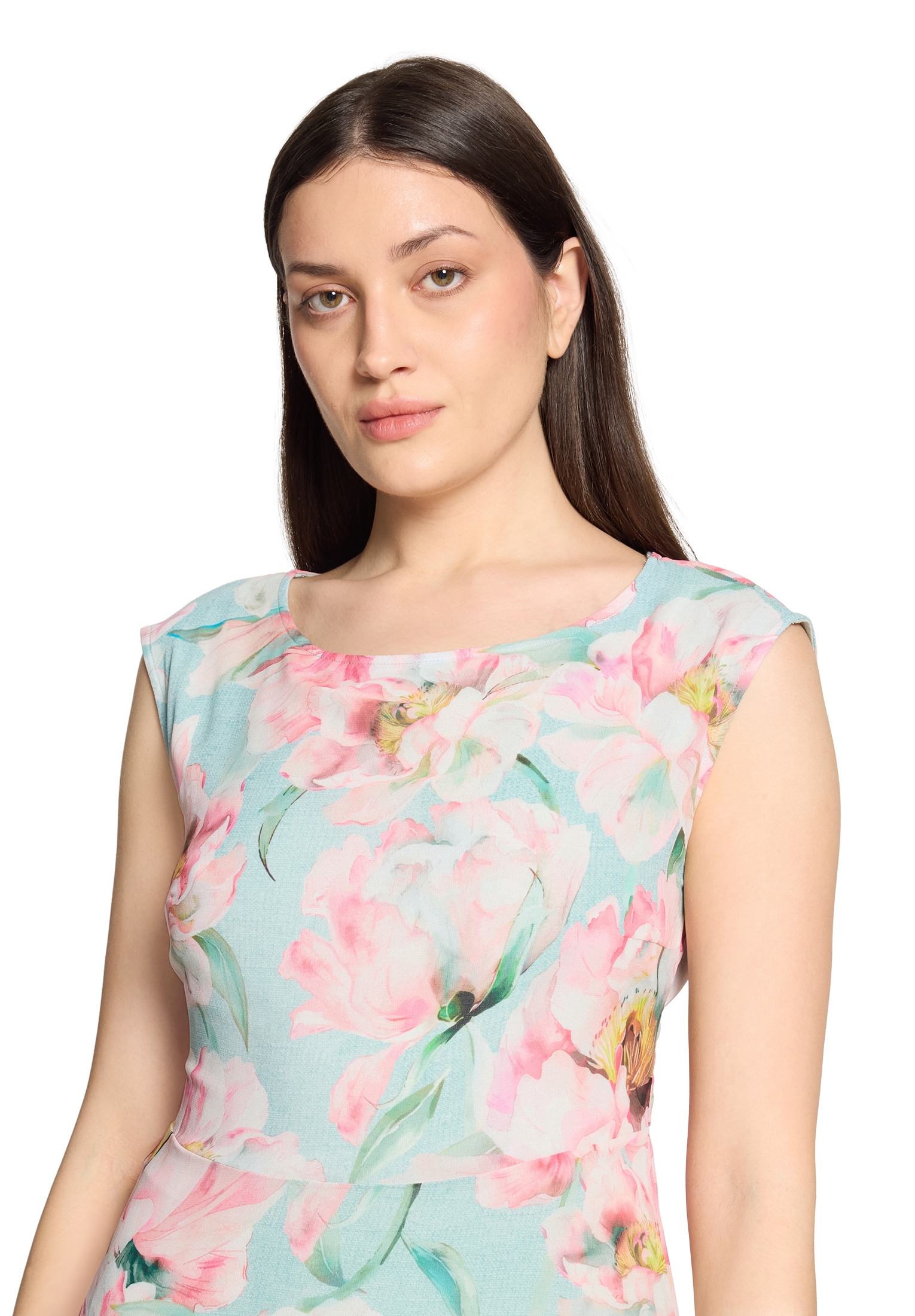 Betty Barclay Chiffonkleid »Chiffonkleid mit Bindegürtel«