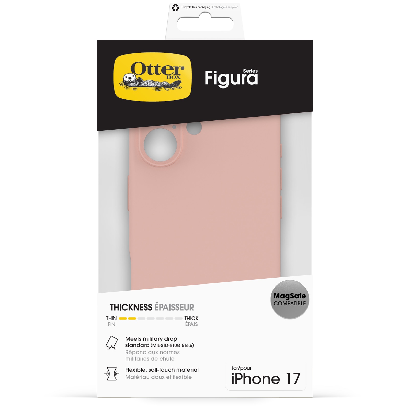 Otterbox Handyhülle »Figura für Apple iPhone 17« Smartphones Backcover, Schutzhülle, Handyschutzhülle, Case, Schutzcase, stoßfest