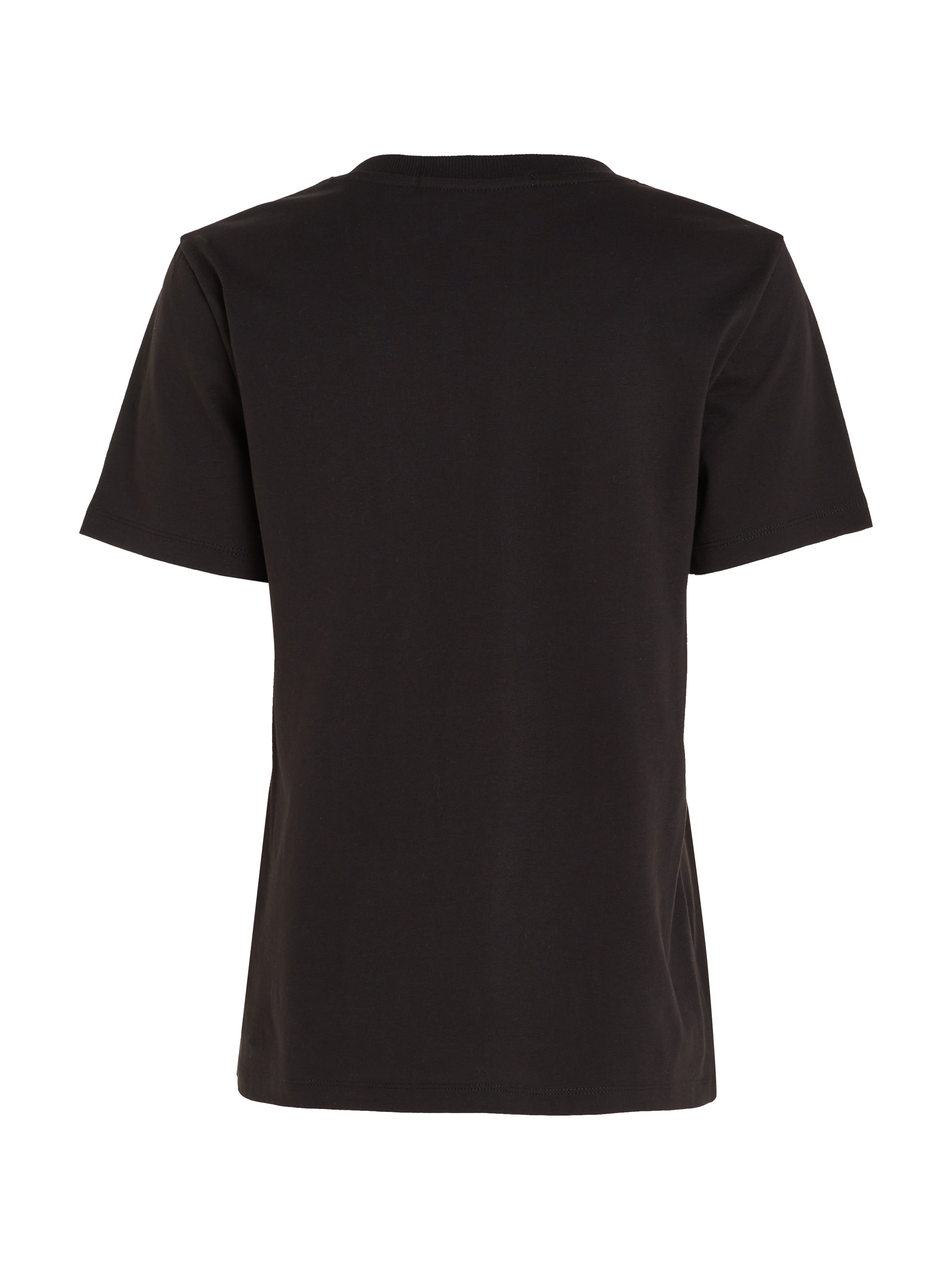 Calvin Klein T-Shirt EMBRO Logomarkenlabel mit bei V-NECK BADGE Jeans TEE«, ♕ »CK