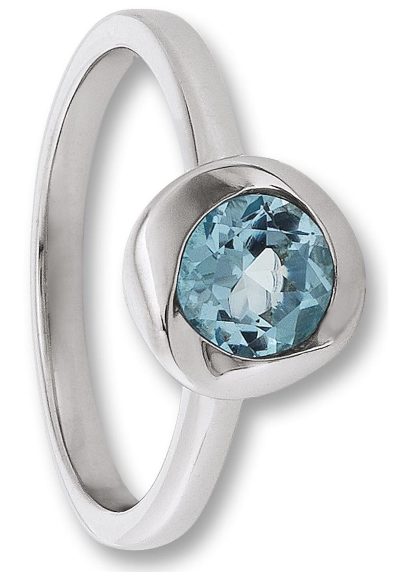 Silberring »Blau Topas Ring aus 925 Silber«