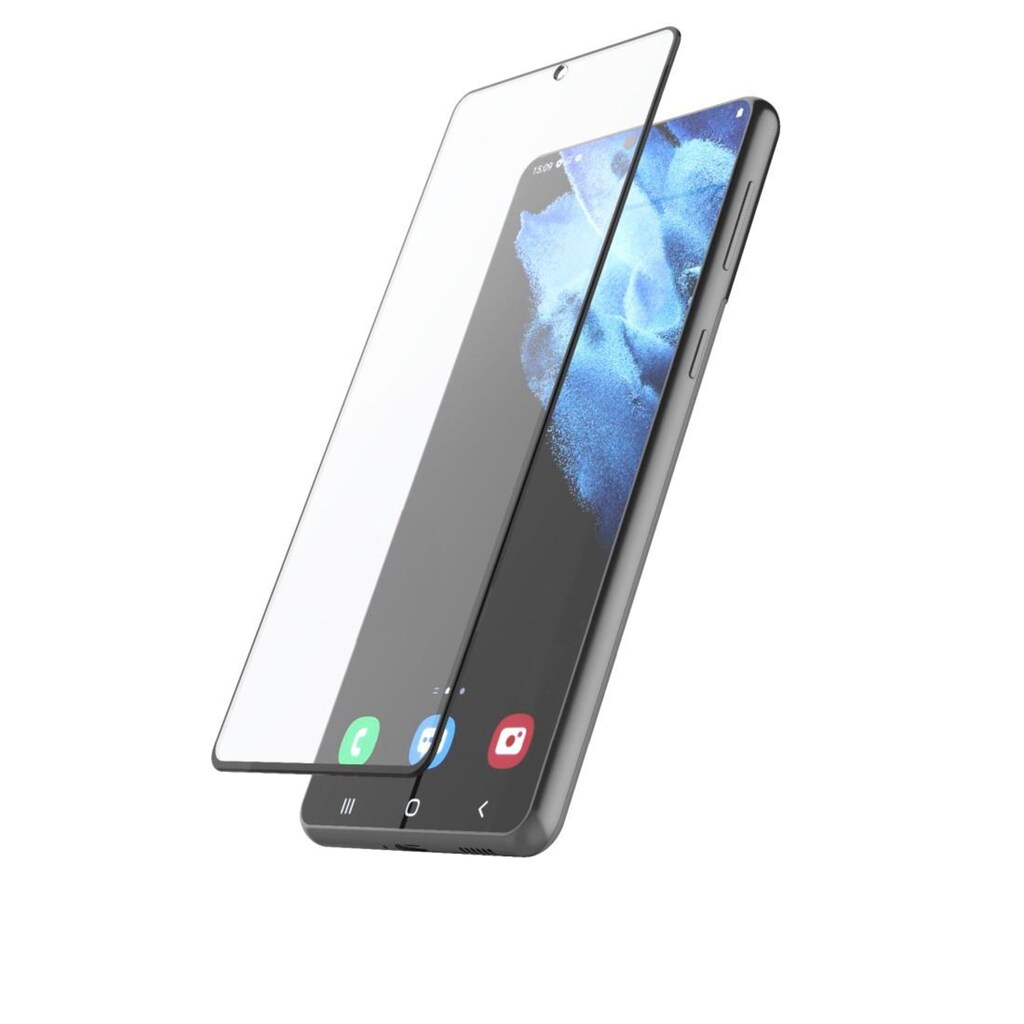Hama Displayschutzglas »3D Full Screen Schutzglas für Samsung Galaxy S21 5G, Displayschutz«, für Samsung Galaxy S21 (5G