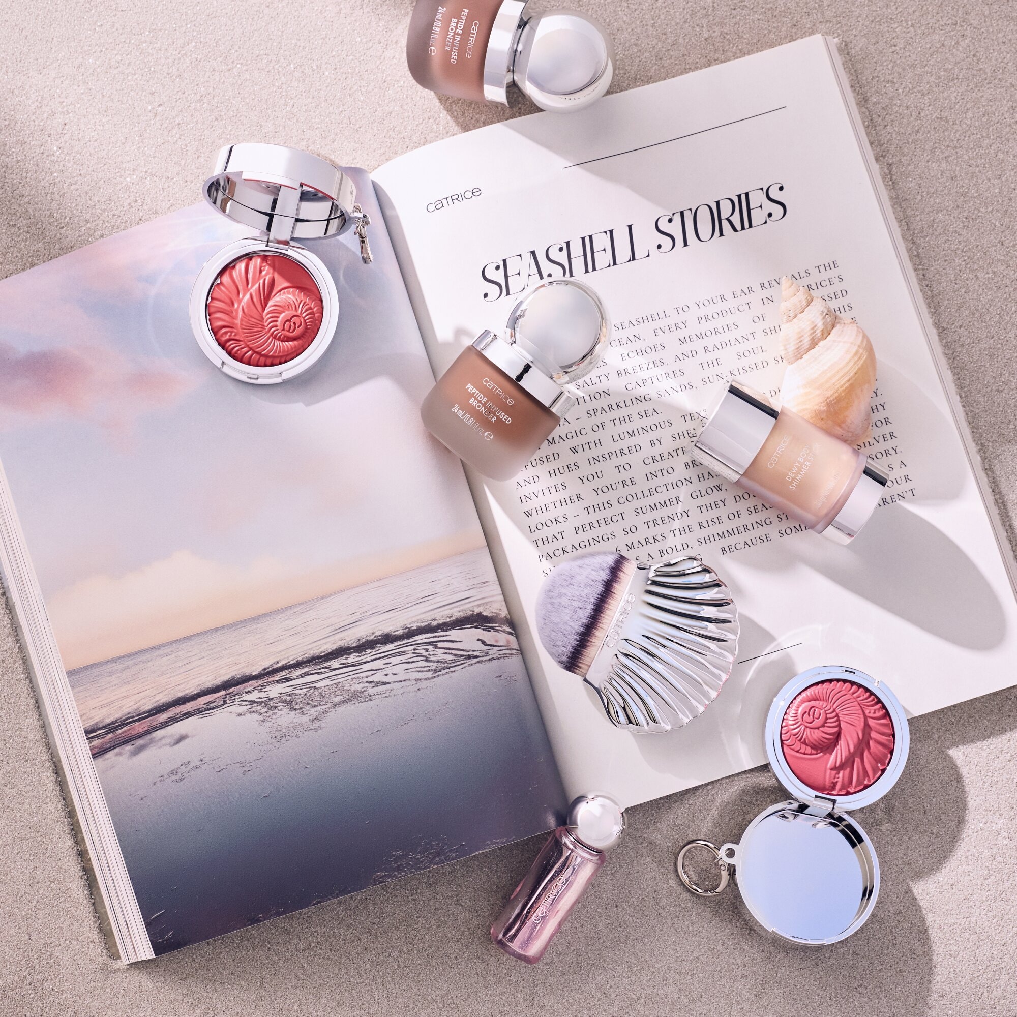 Catrice Body-Bronzer »SEASHELL STORIES Peptide Infused Bronzer«