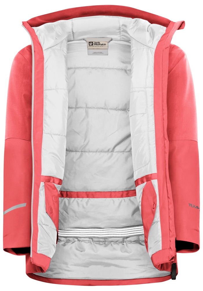 Jack Wolfskin Outdoorjacke »ACTAMIC 2L INS JACKET K« mit Kapuze