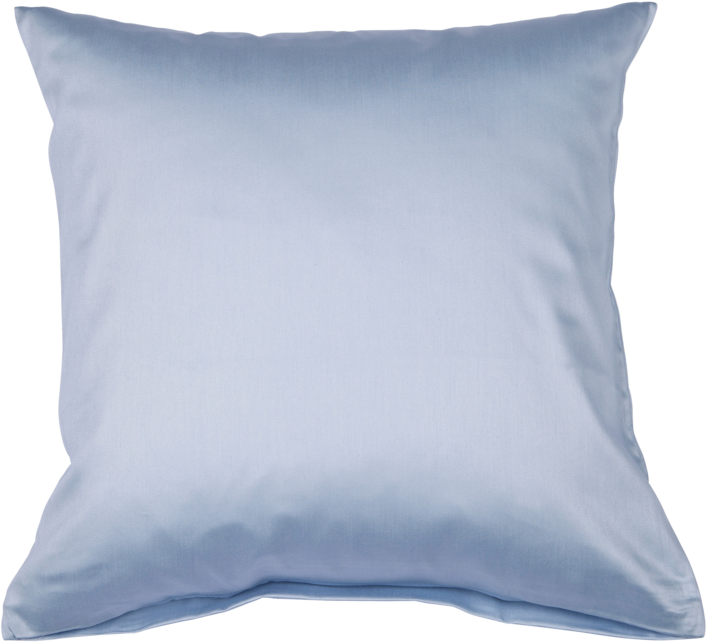 Janine Kissenbezug "Colors Mako Satin" mit Reißverschluss, uni Kissenhülle, feinfädig, 100% Baumwolle