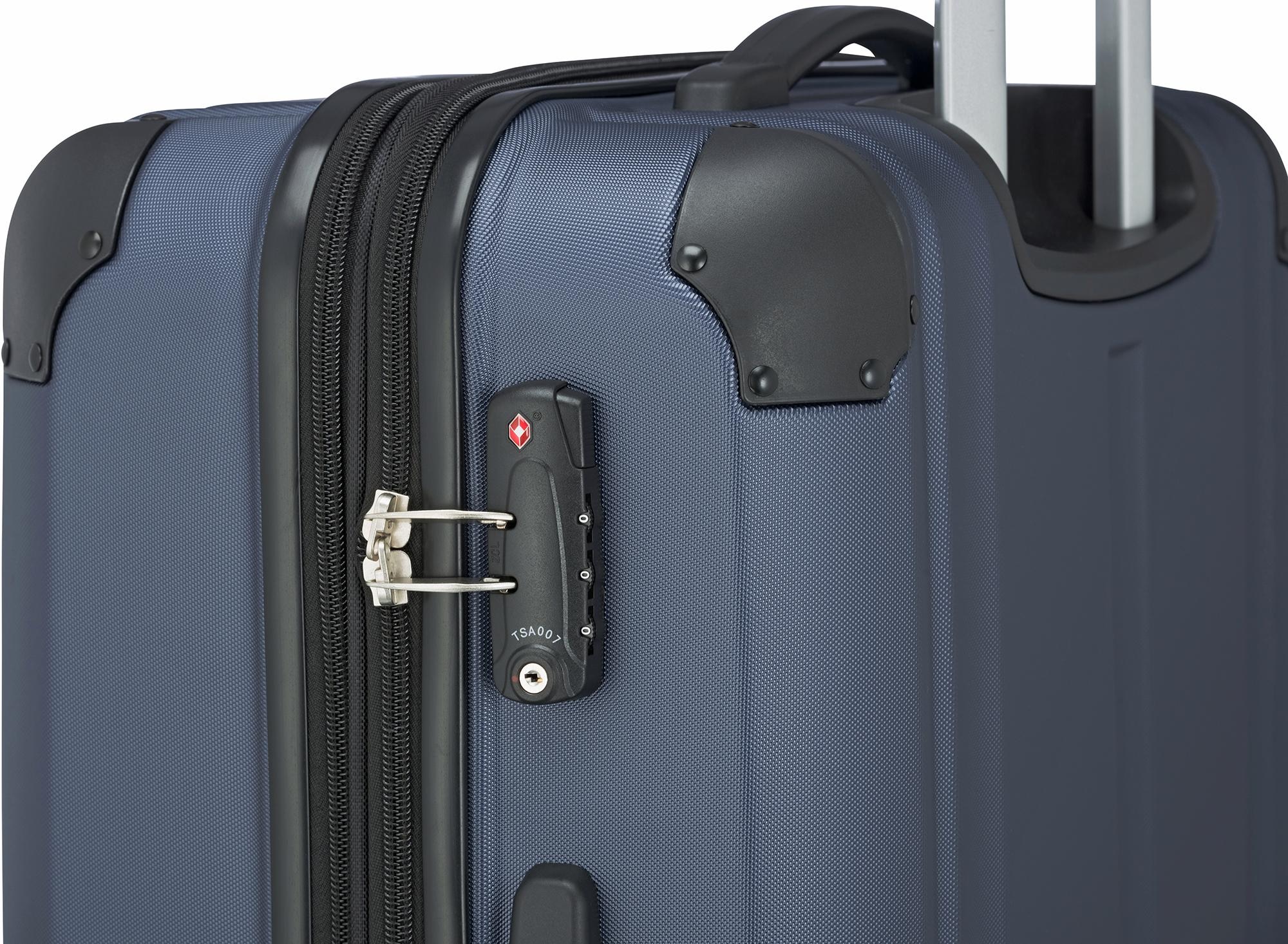 travelite Hartschalen-Trolley »CITY, verschiedene Größen und Farben«, 4 Rollen, Reisegepäck Koffer Volumenerweiterung TSA-Schloss Volumenerweiterung